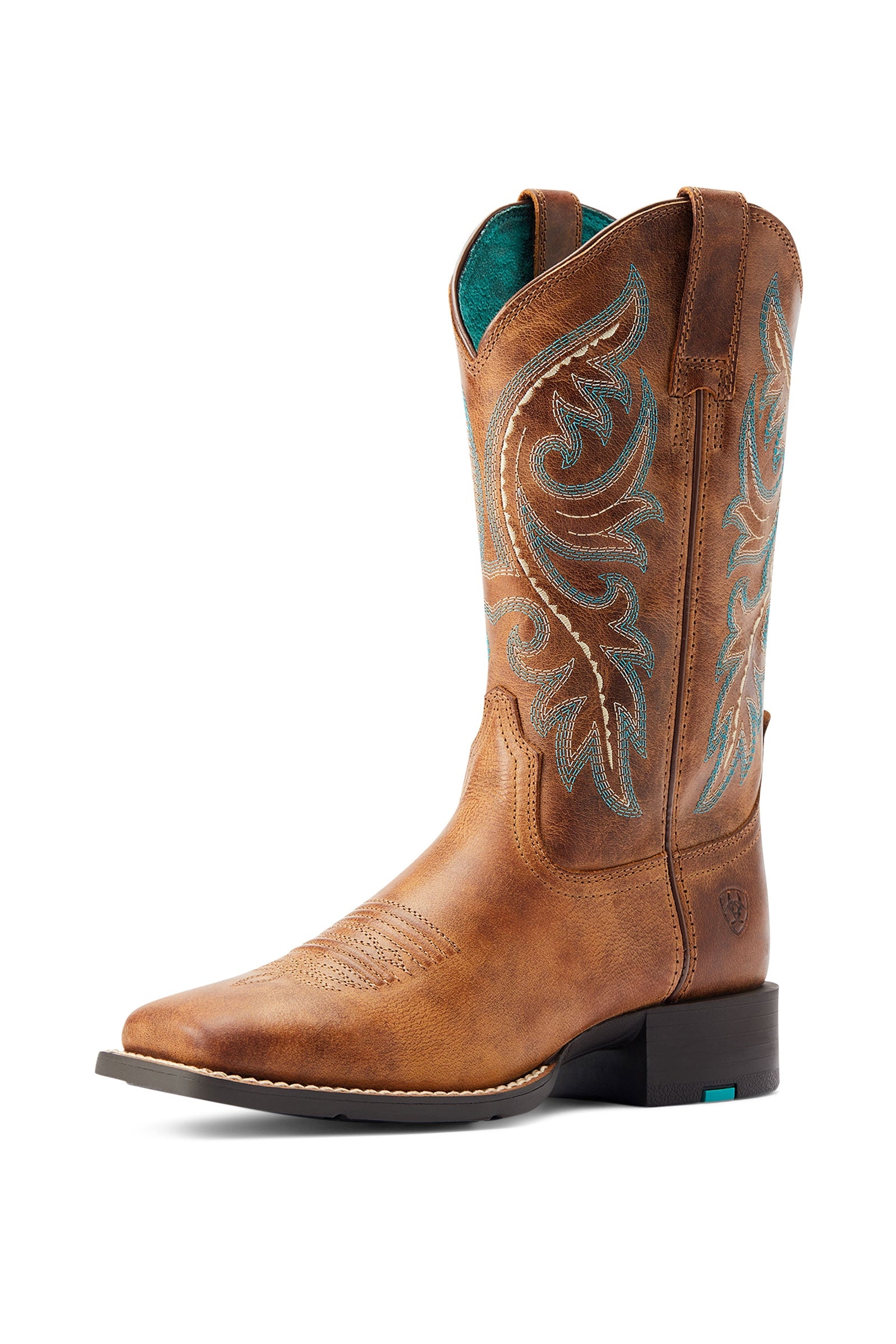 Ariat Round Up női western csizma hátsó cipzárral Lábbelik