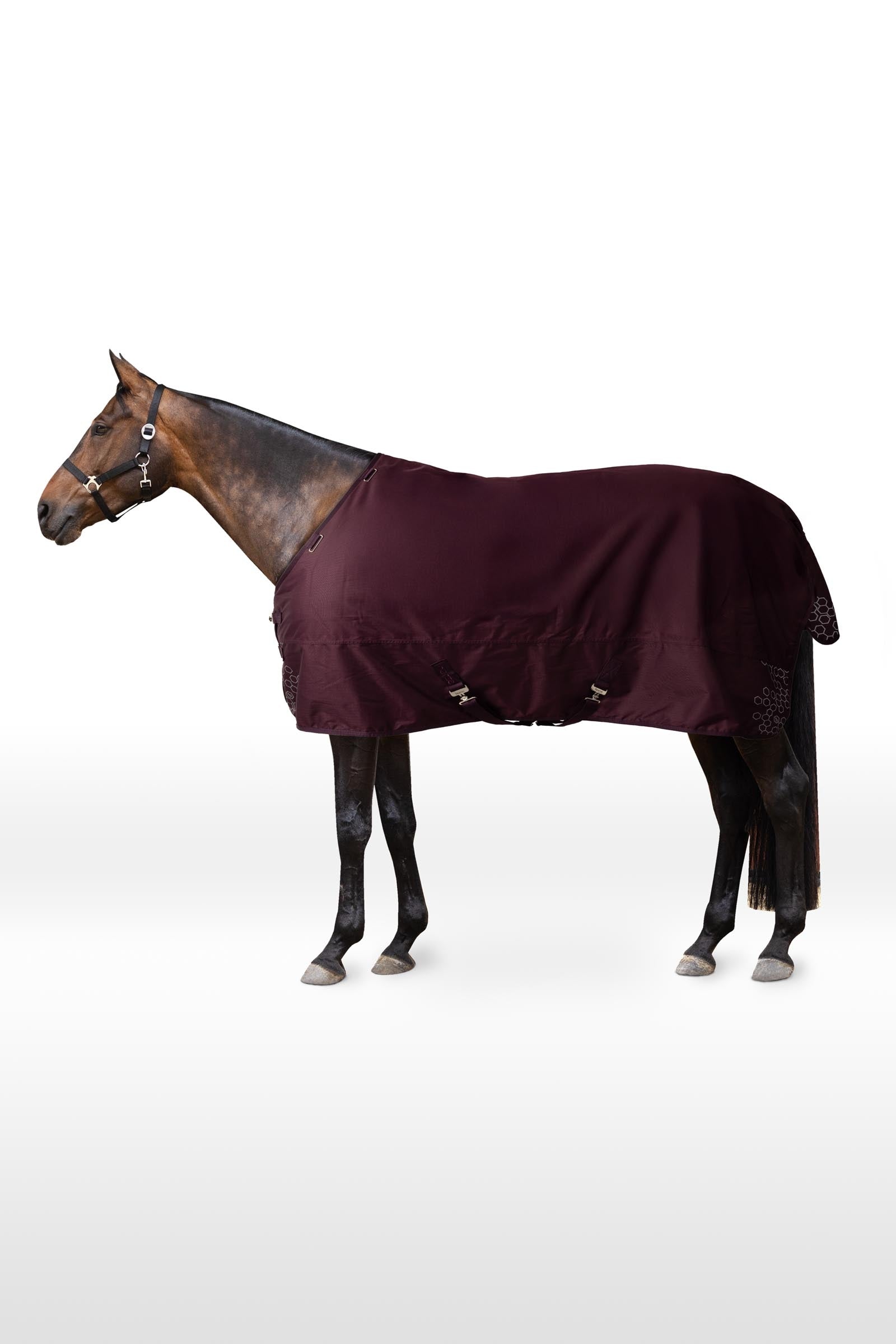 Horze Newbridge Reflective Turnout Rug, 0 g Horse Rugs