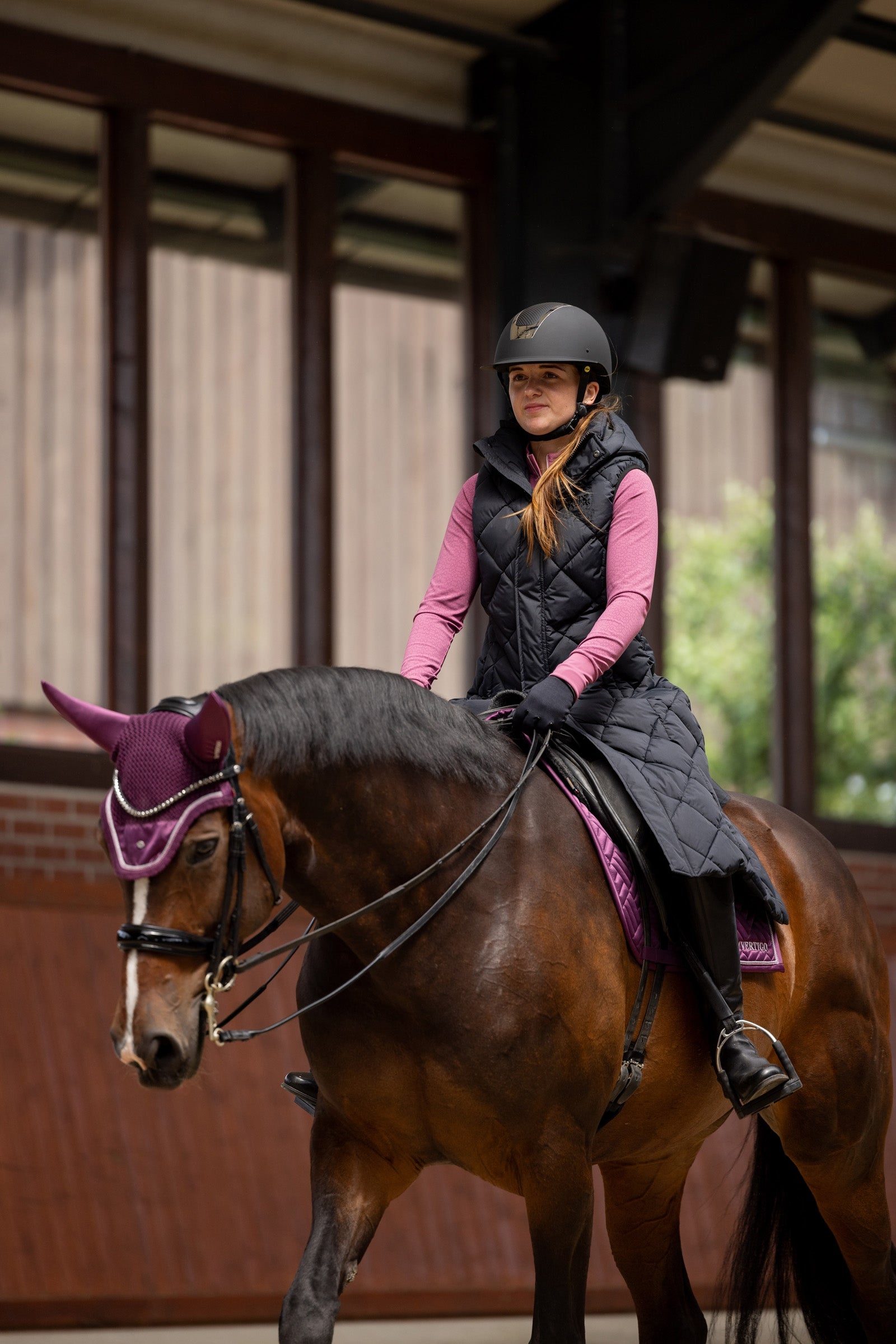 B Vertigo Gem Women´s Long Padded Riding Vest Women’s Riding Clothing