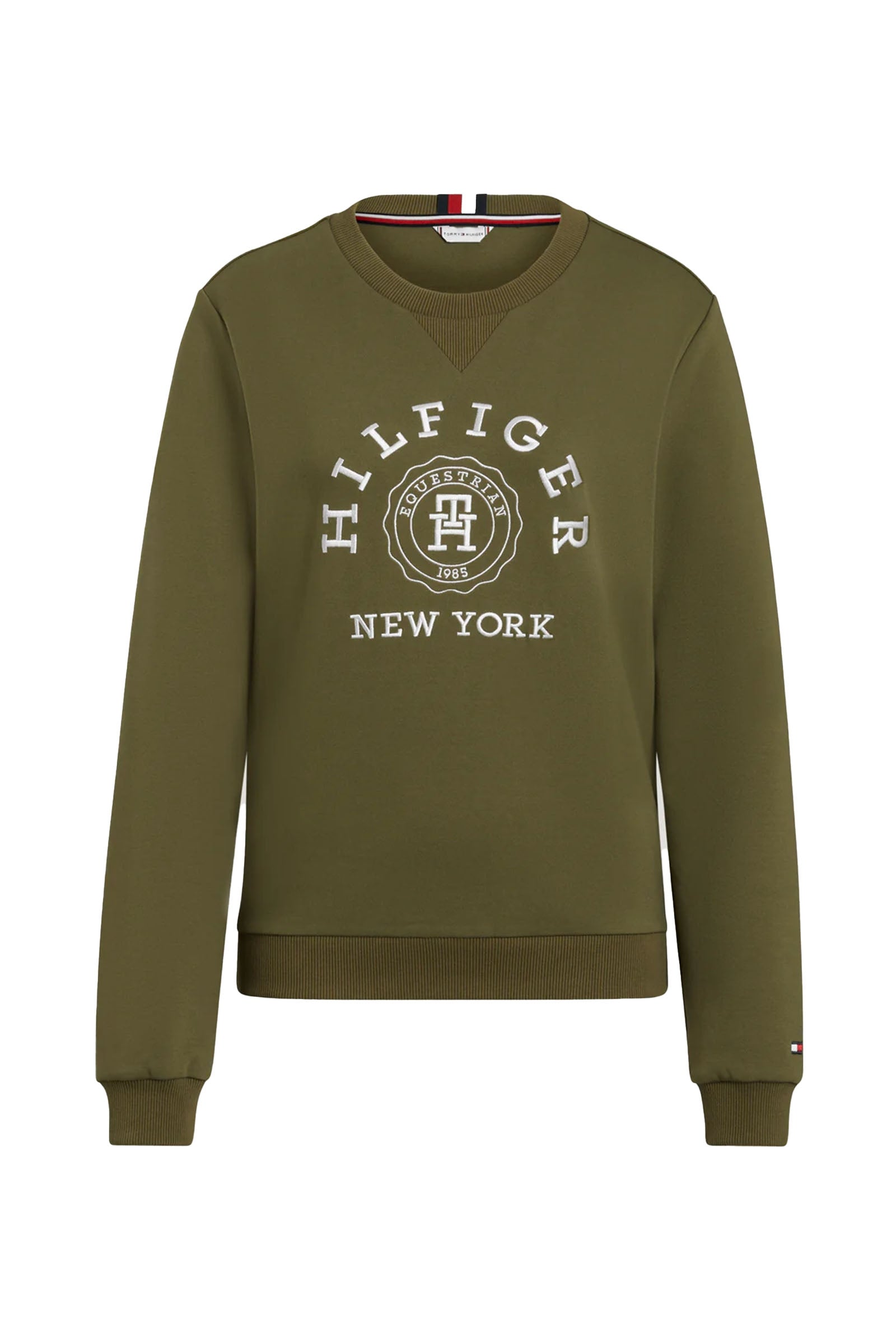 Tommy Hilfiger Equestrian Evans grafikus pulóver Noi Ruházat