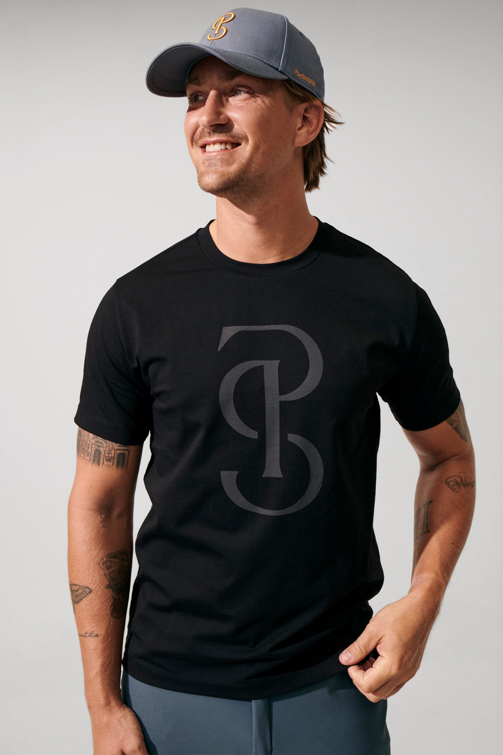 PS of Sweden Scott Mens´s Cotton Tee Férfi Ruházat