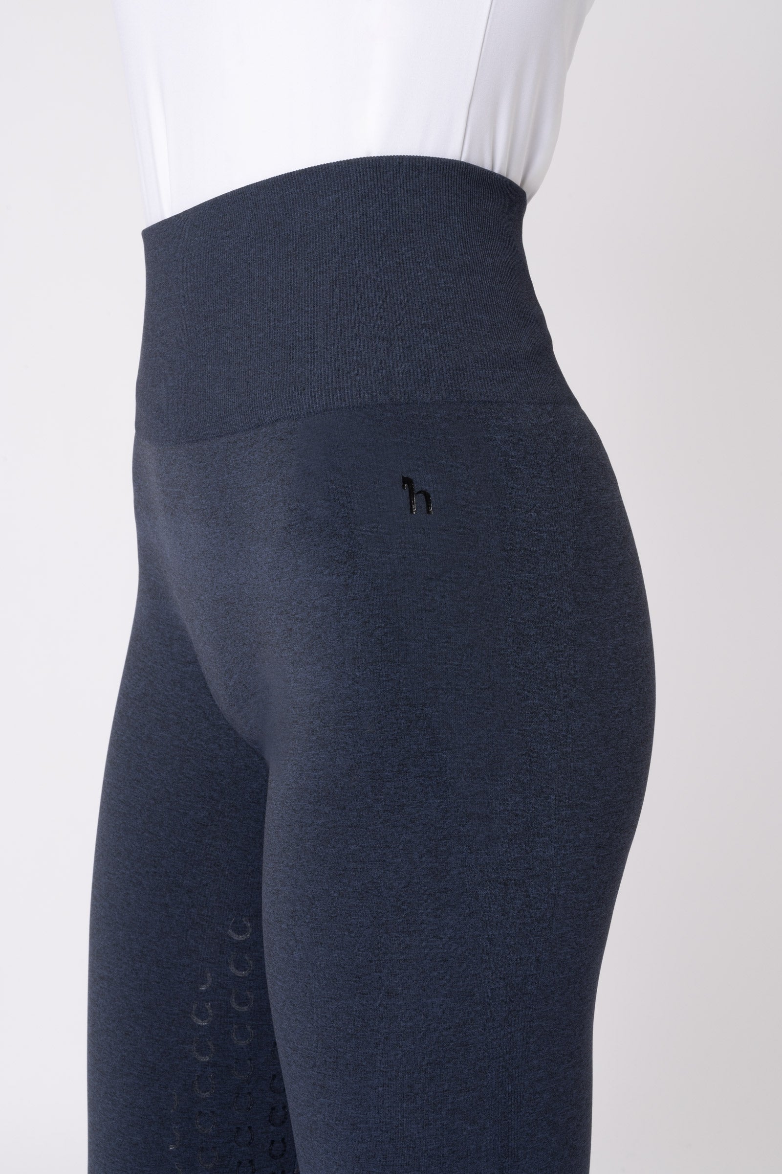 Horze Nessa Seamless Full Grip Scrunch Tights Womens Breeches