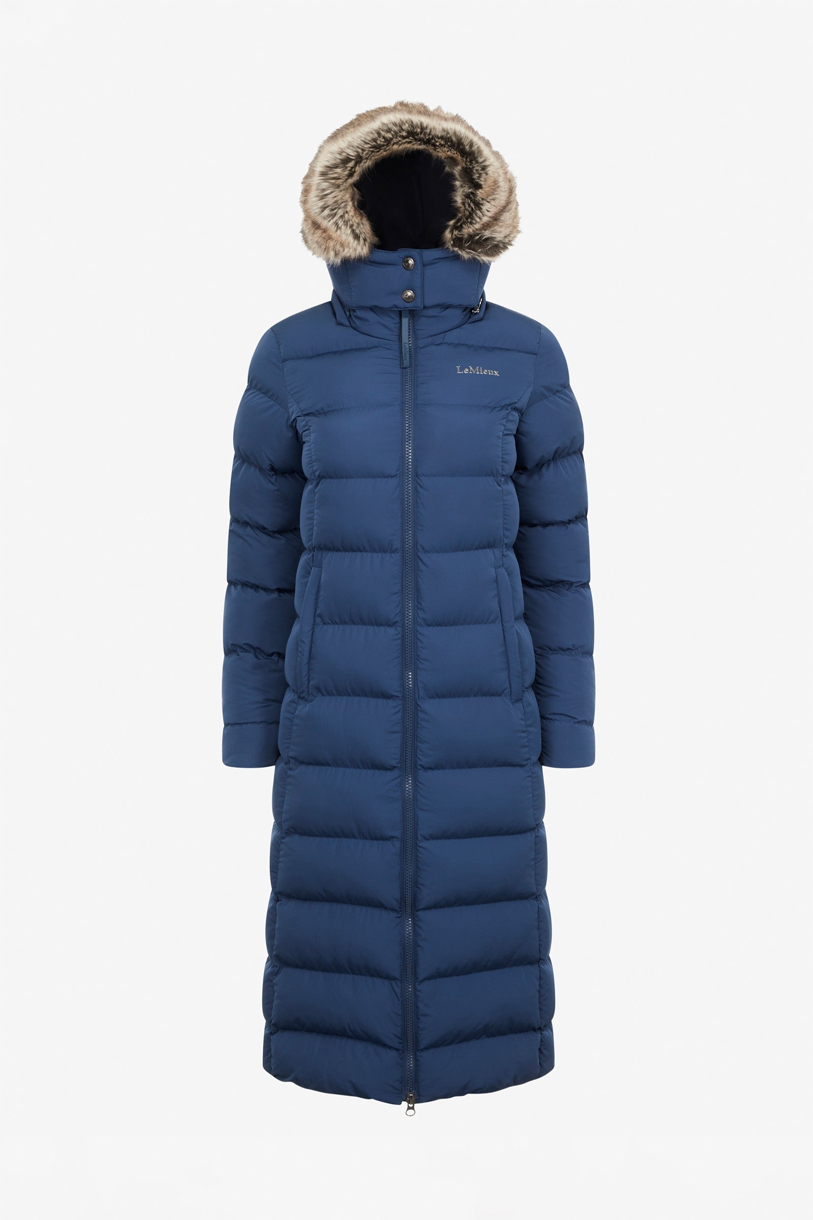 LeMieux Harper Women´s Longline Puffer Coat Noi Ruházat