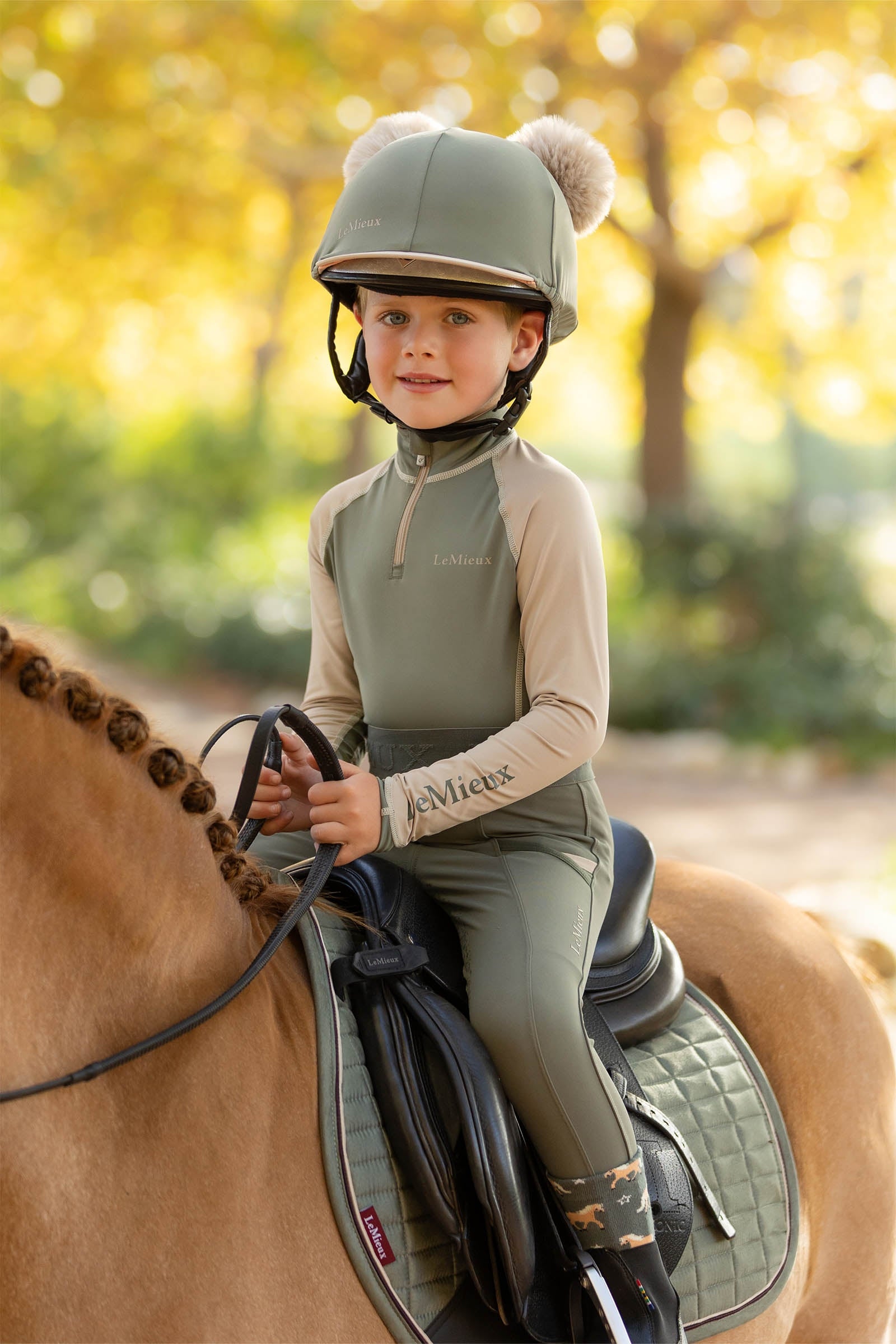LeMieux Mini Kid´s UV-Protection Base Layer Kids Apparel