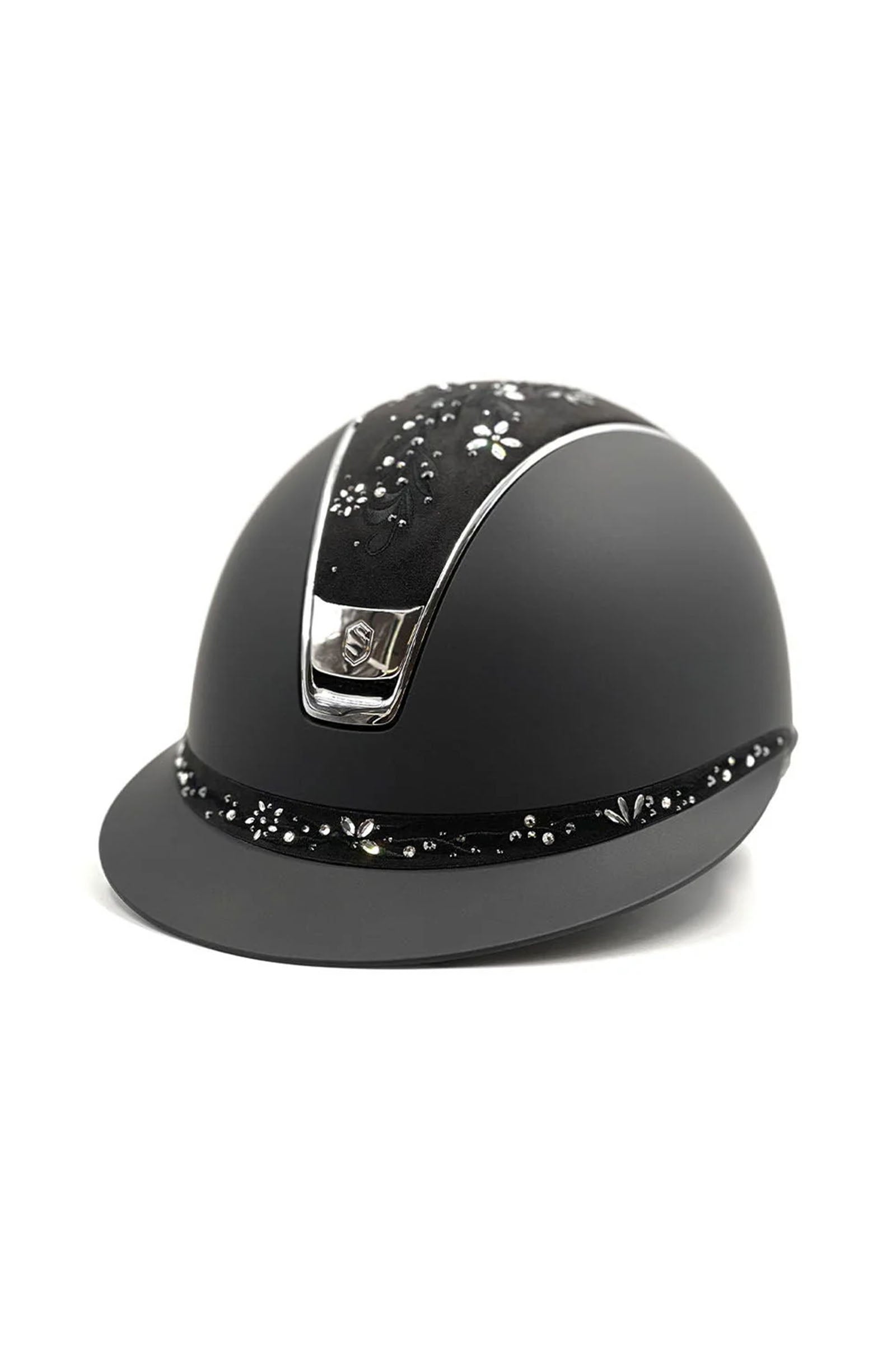 Samshield Miss Shield Shadowmatt virág Swarovski ékszerekkel, króm 2.0 Biztonsági Felszerelés
