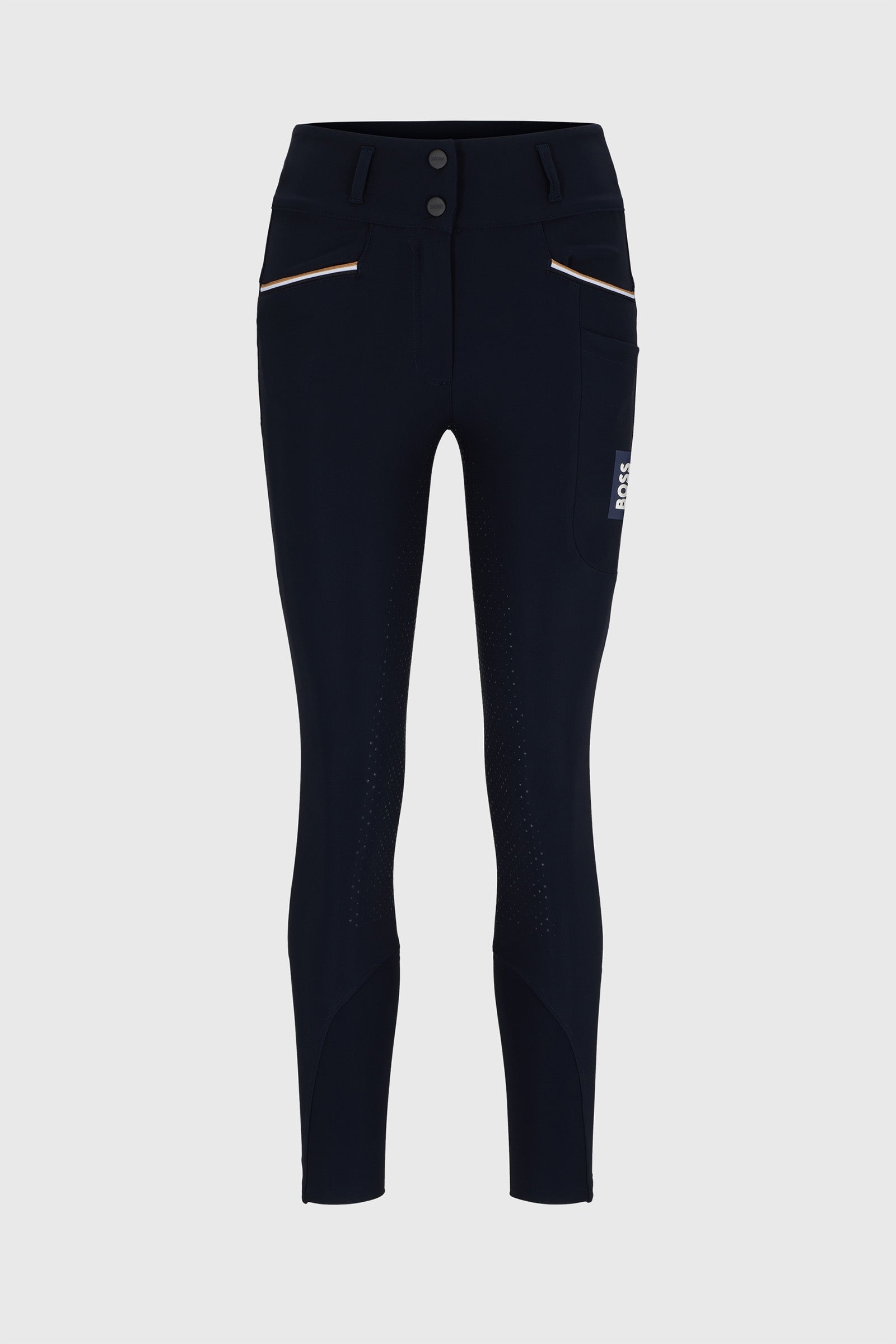 Boss Hailey teliszilikonos magasderekú nyári nadrág Womens Breeches