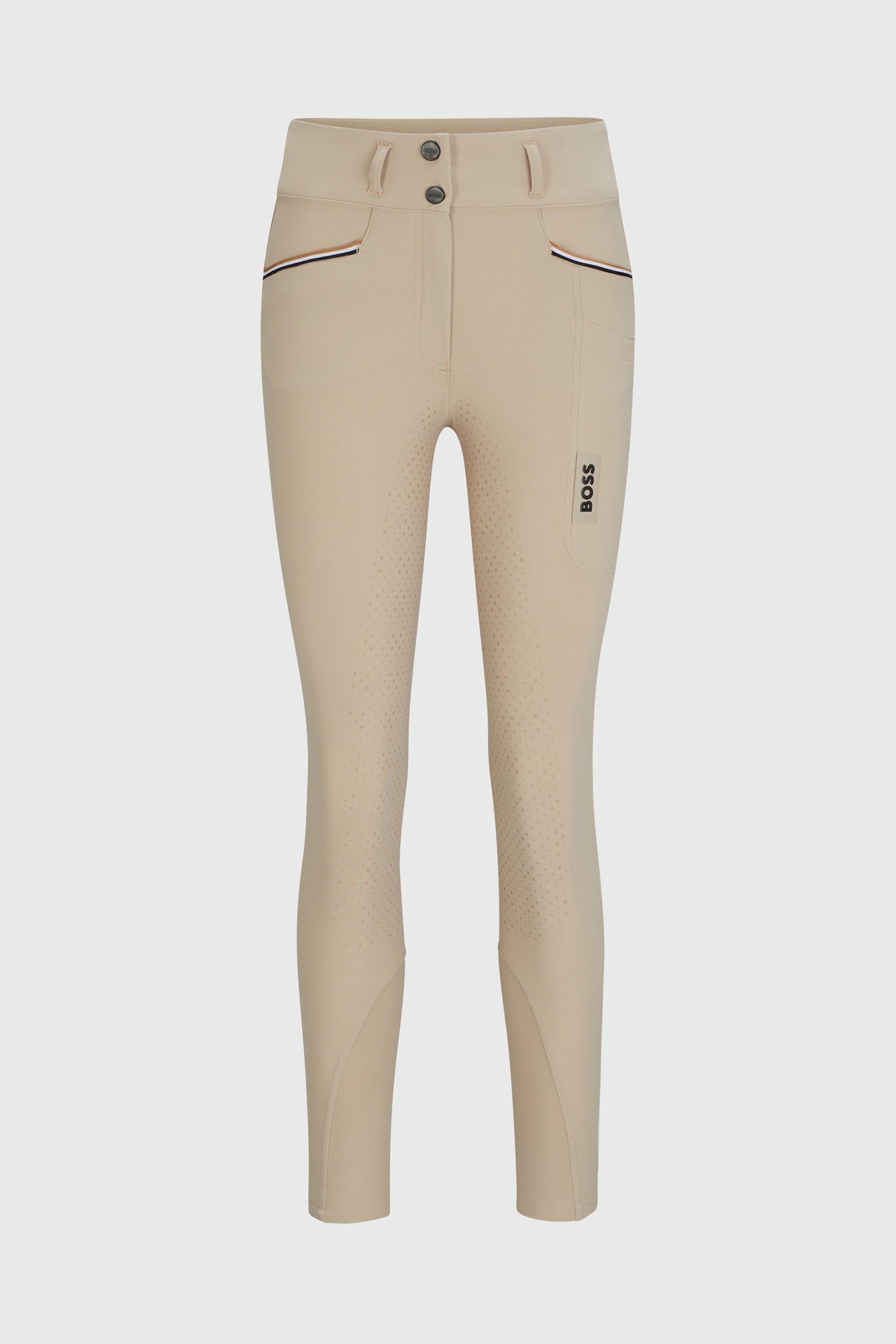 Boss Hailey teliszilikonos magasderekú nyári nadrág Womens Breeches