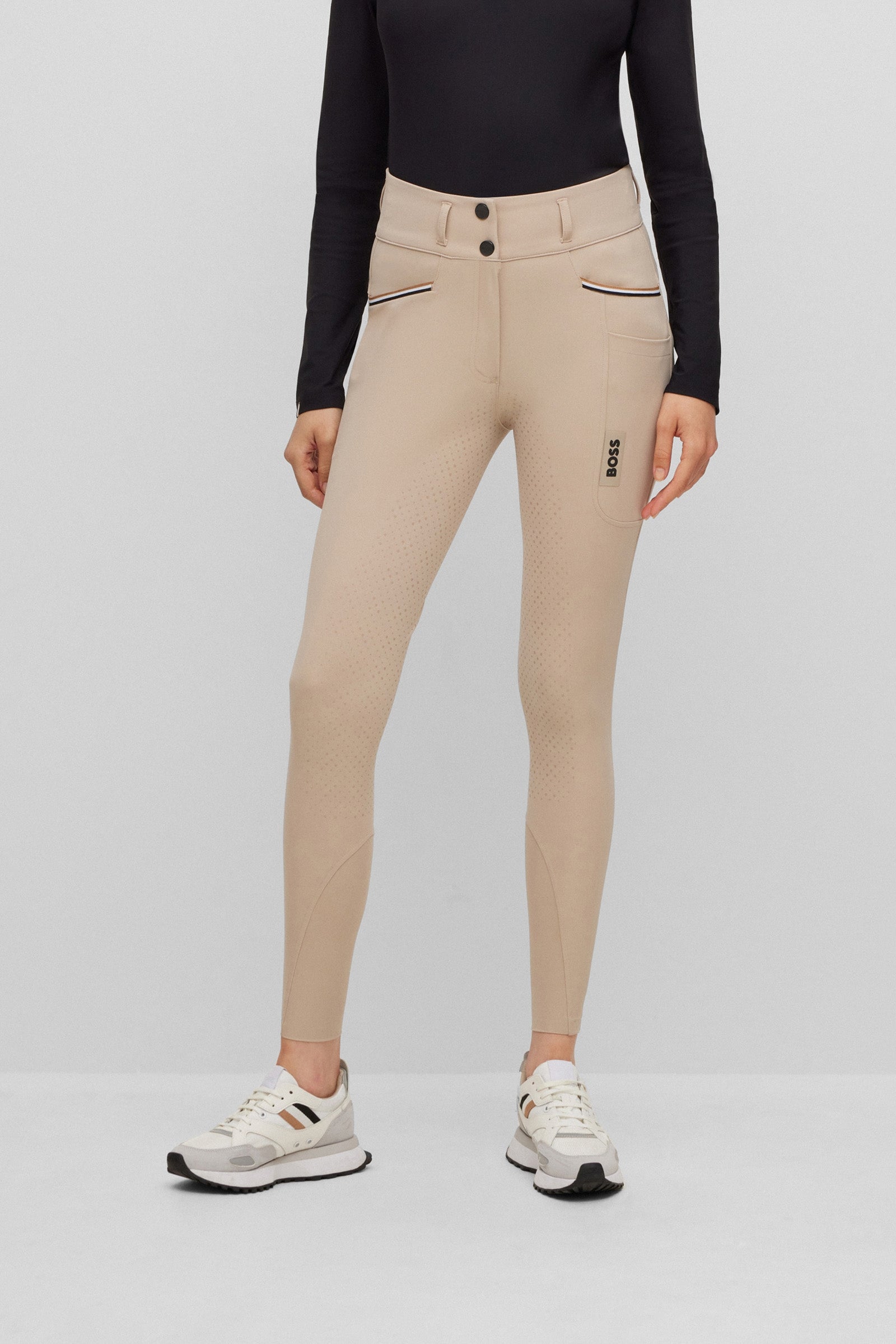 Boss Hailey Full Grip High Waist Summer Breeches Womens Breeches