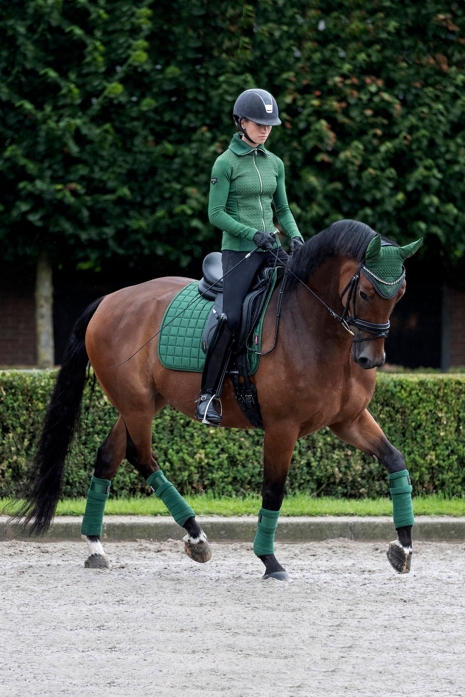 LeMieux Loire Classic Square Dressage Saddle Pad Saddle Pads