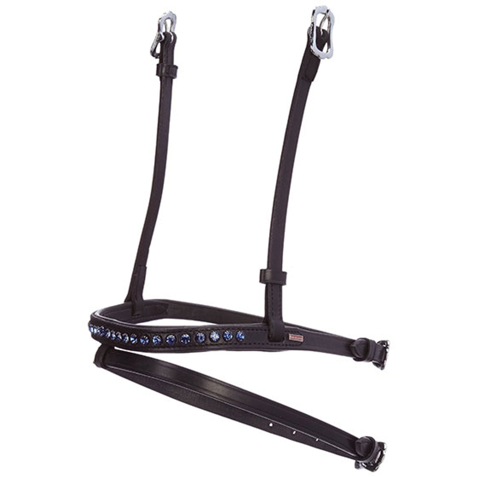 Karlslund Kombinált orrszíj, 1 soros kristályok Kantárok & Szárak