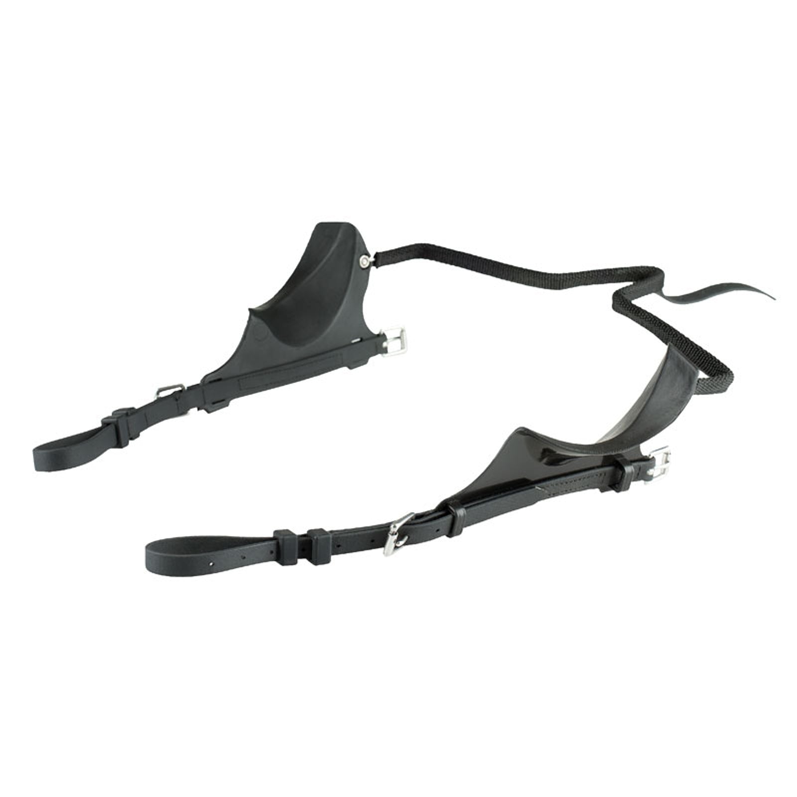 Finntack Pro szintetikus 'Can't-see'back' rolók arccal Ügeto Felszerelés