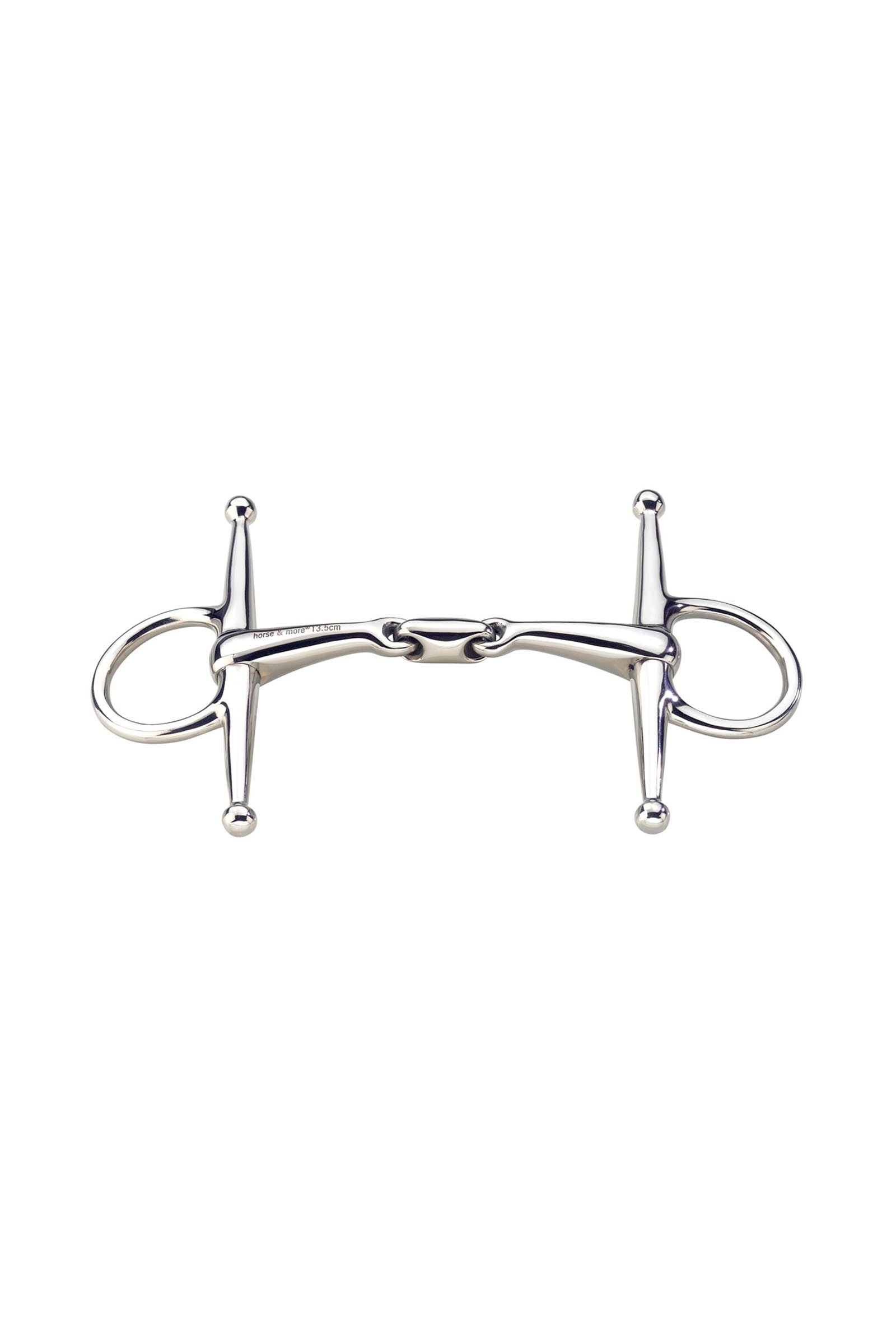 Sprenger Max-Control Full Cheek Bit St. St., Locking Mechanism, Double Jt., 16mm Horse Bits