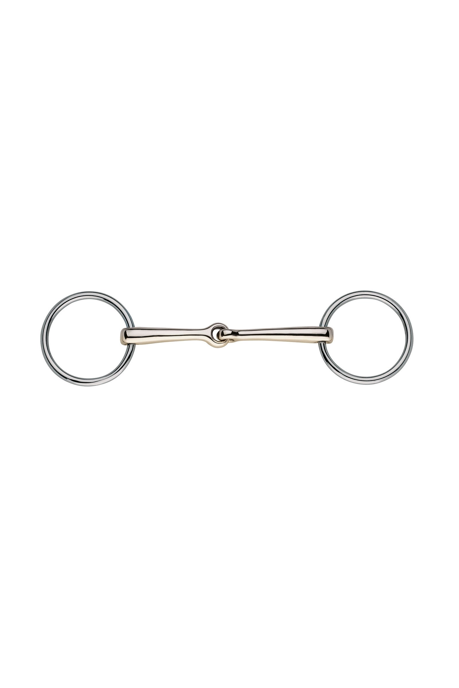Sprenger bradoon karikás zabla, egyszer tört, 12 mm, Sensogan Zablák