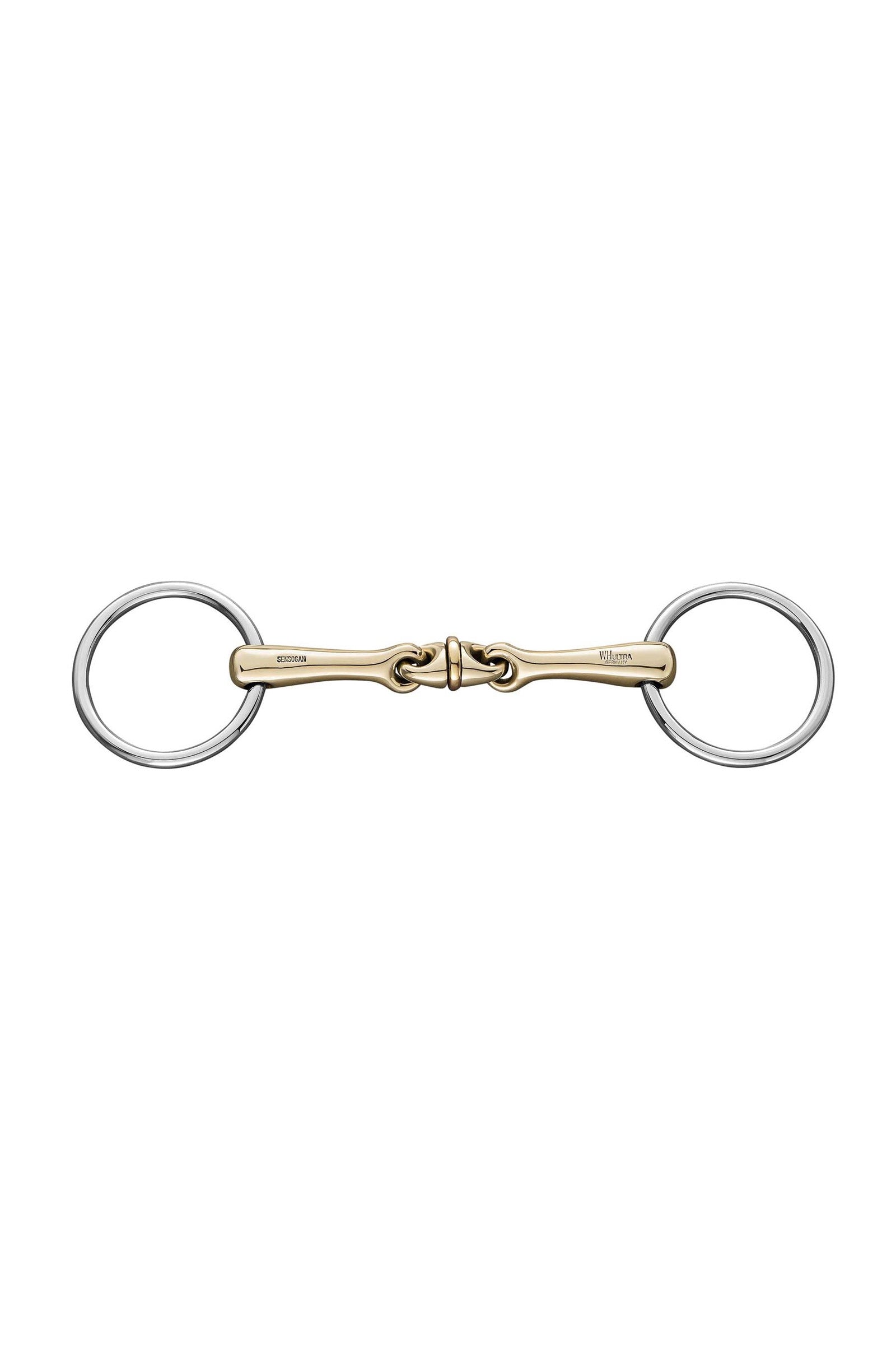 Sprenger WH Ultra Loose Ring Bradoon, Double Jt. 14mm, Sensogan Horse Bits