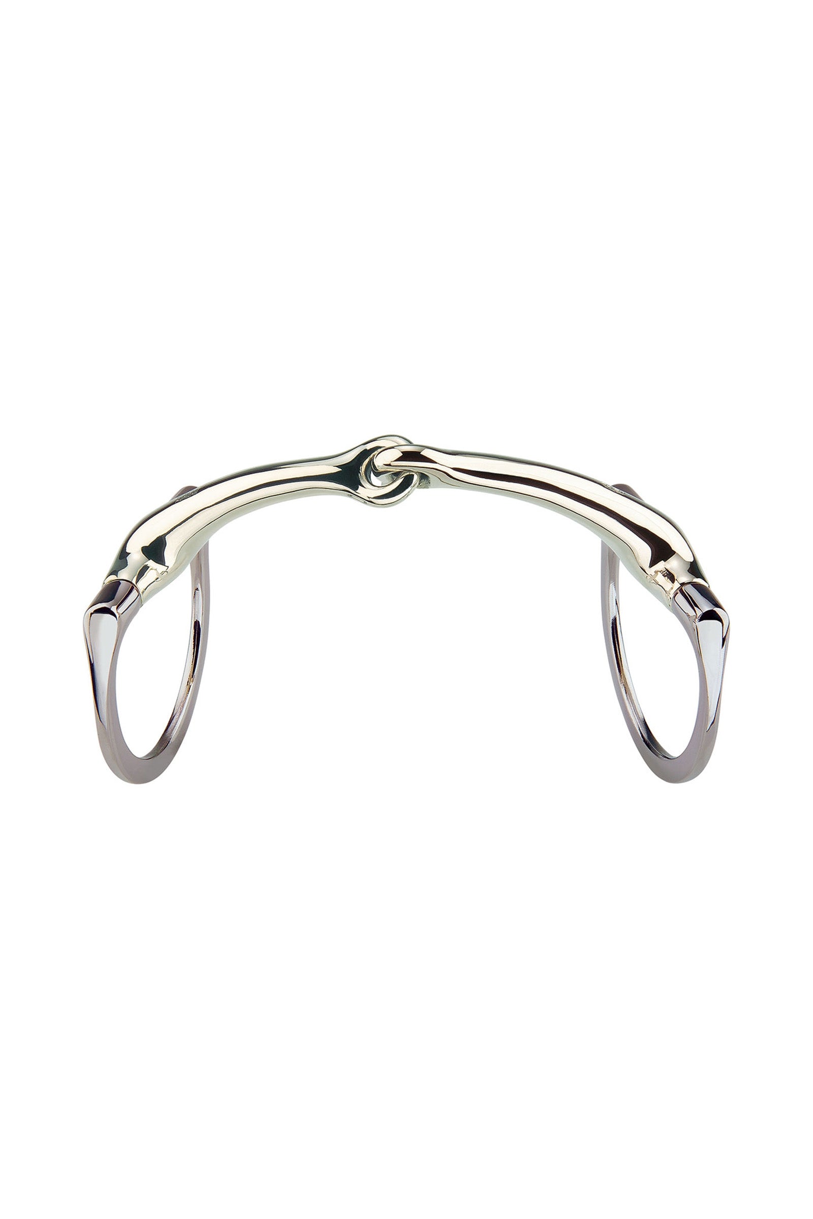 Sprenger Dynamic RS olívás zabla D karikák, egyszer tört, 16 mm, Sensogan Zablák