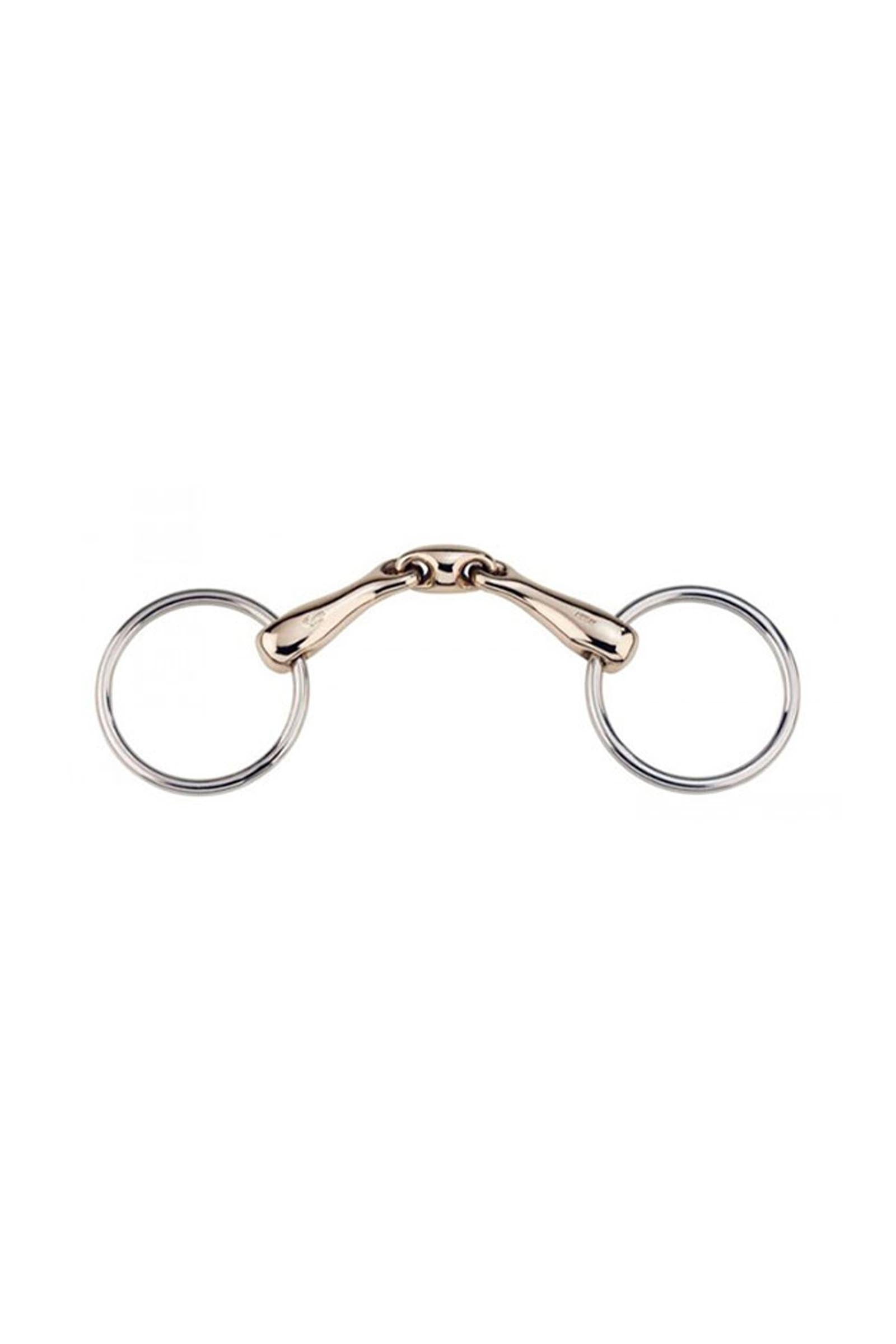 Sprenger KK Ultra karikás zabla, dupla tört, 14 mm, Sensogan Zablák