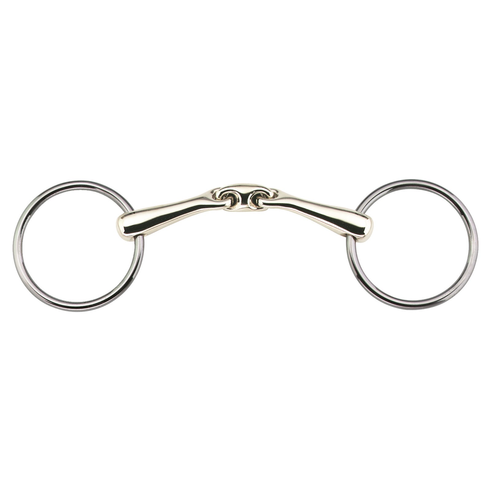 Sprenger KK Ultra Sensogan Loose Ring Snaffle, Double Jt., 18 mm Zablák