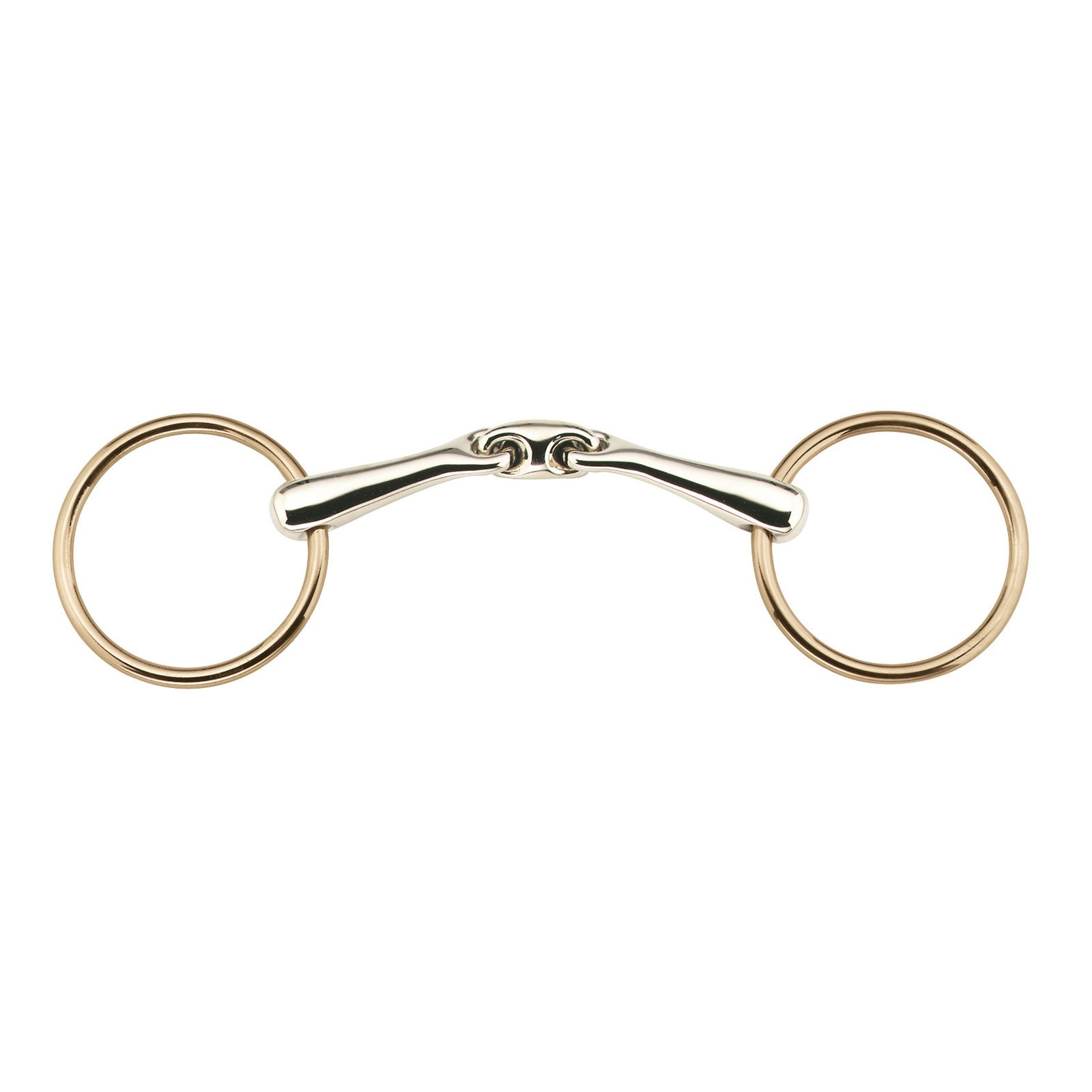 Sprenger KK Ultra Sensogan/Aurigan Loose Ring Snaffle, Double Jt., 18 mm Zablák