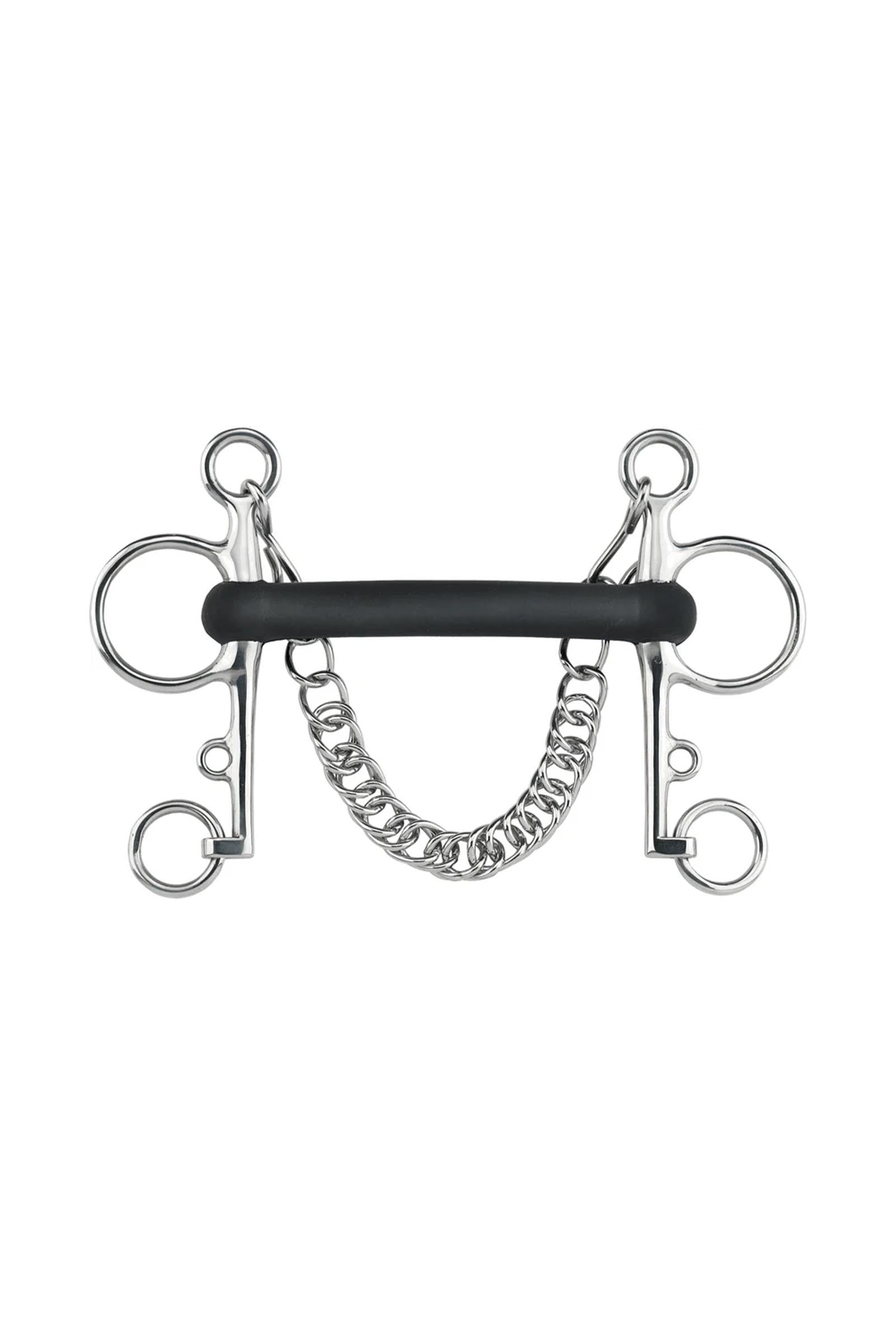 Sprenger gumi pelham rugalmas, egyenes 18 mm, rozsdamentes acél Zablák