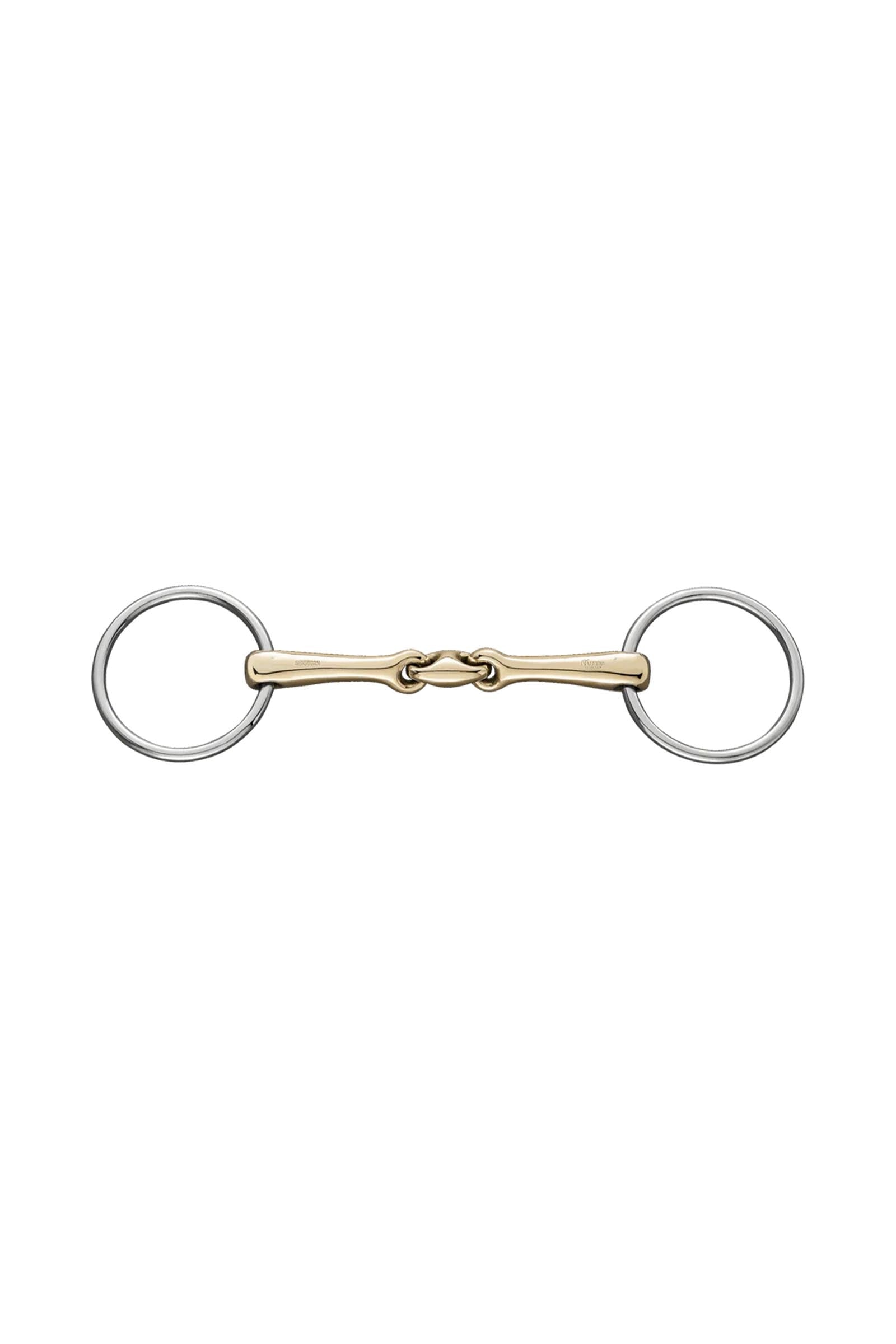 Sprenger KK Ultra karikás zabla, dupla tört, 12 mm, Sensogan Zablák