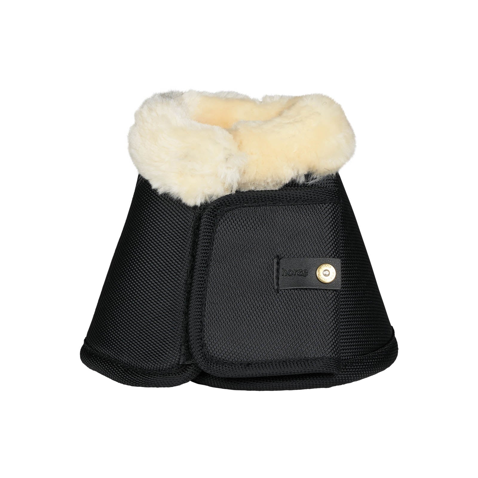 Horze Lincoln Bellboots with Fur Leg Protection & Hoof Protection for Horses