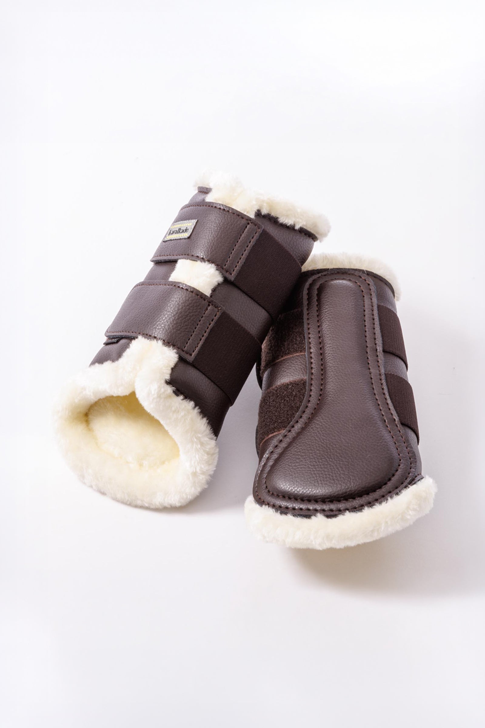 Kavalkade Anatomic műbőr lábvédők műszőrmével Leg & Hoof Protection