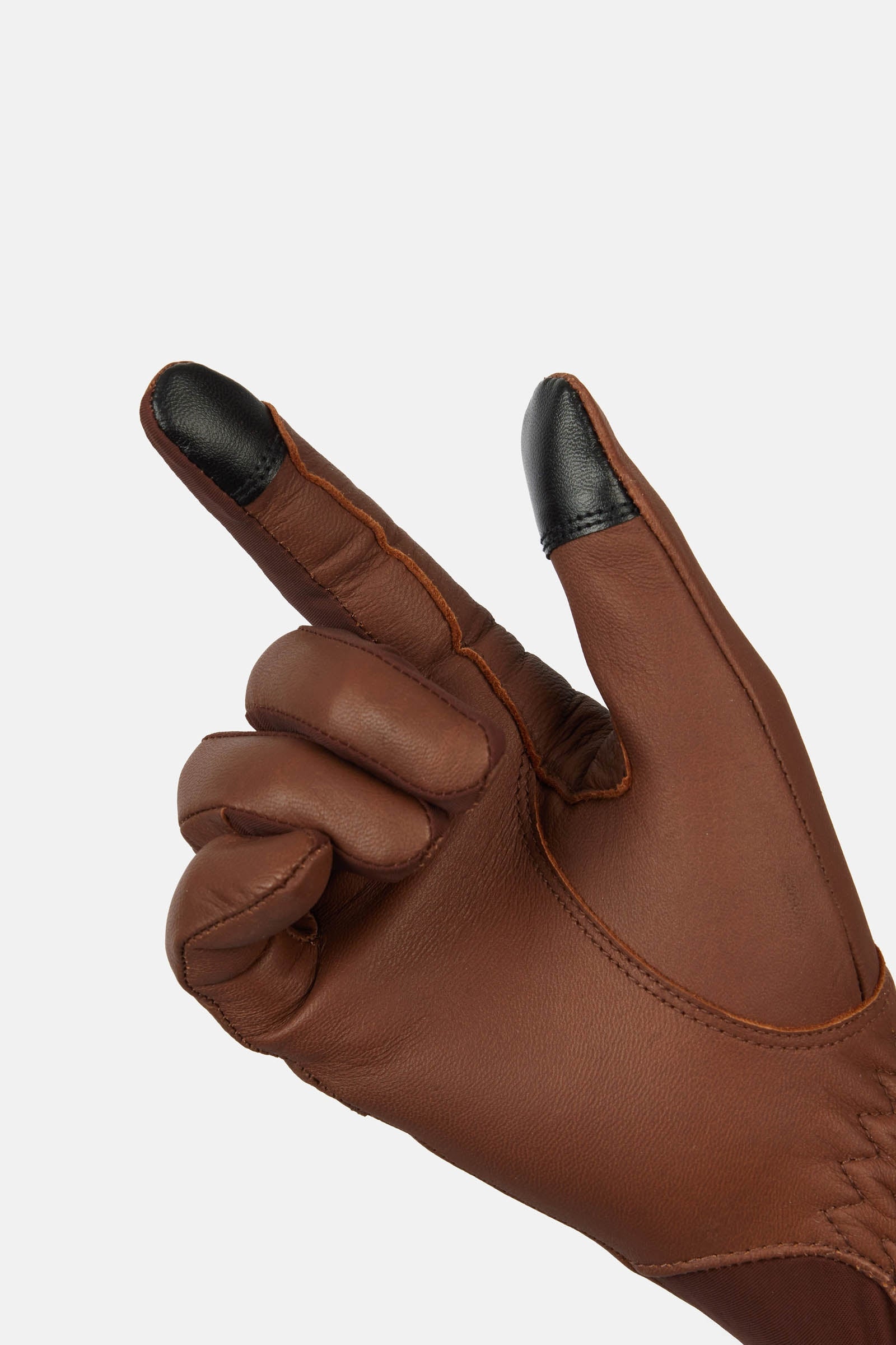 Horze Dakota Western Leather Gloves Riding Gloves