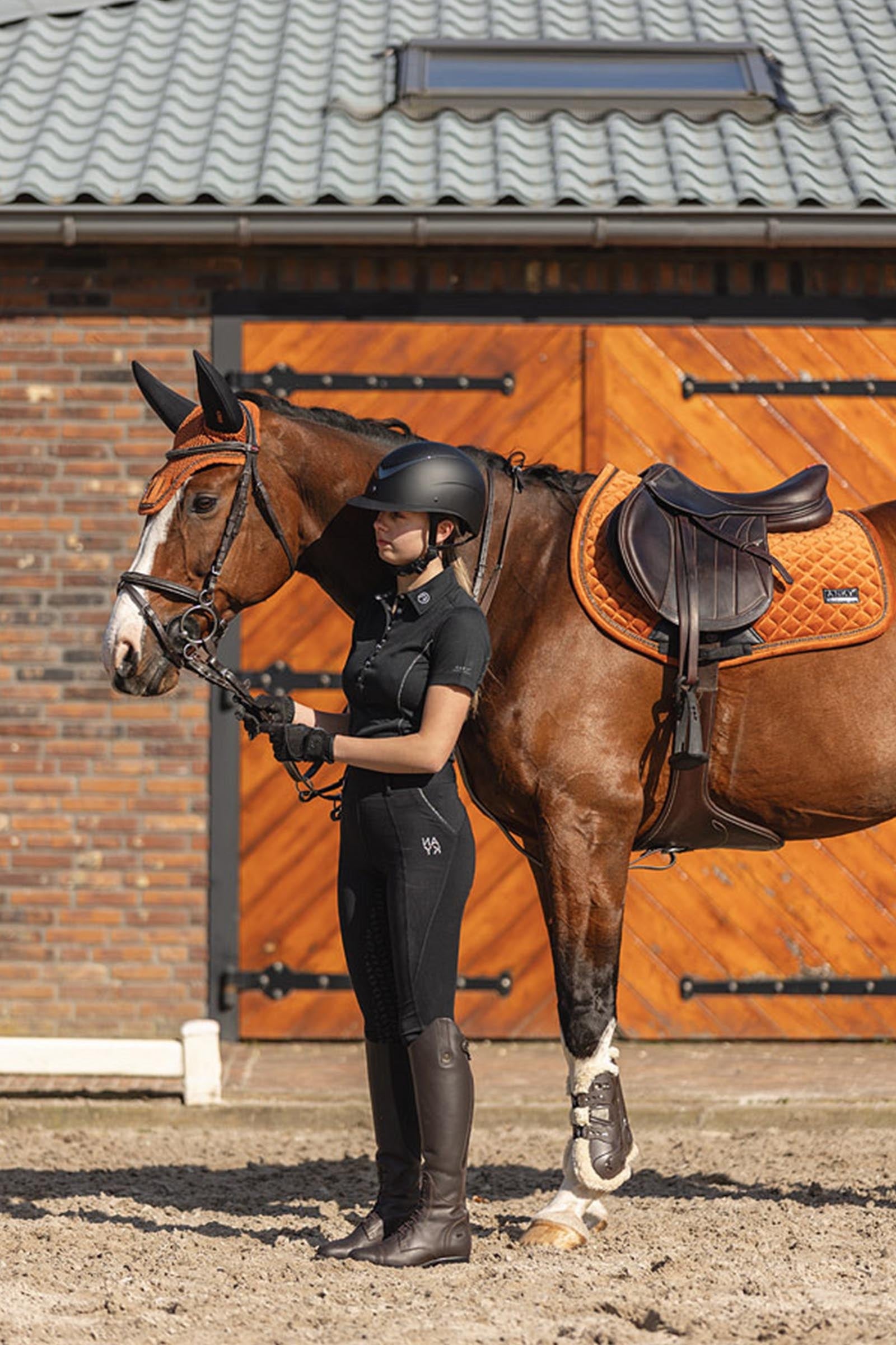 Anky ANKY Velvet Stones Jumping Saddle Pad Saddle Pads