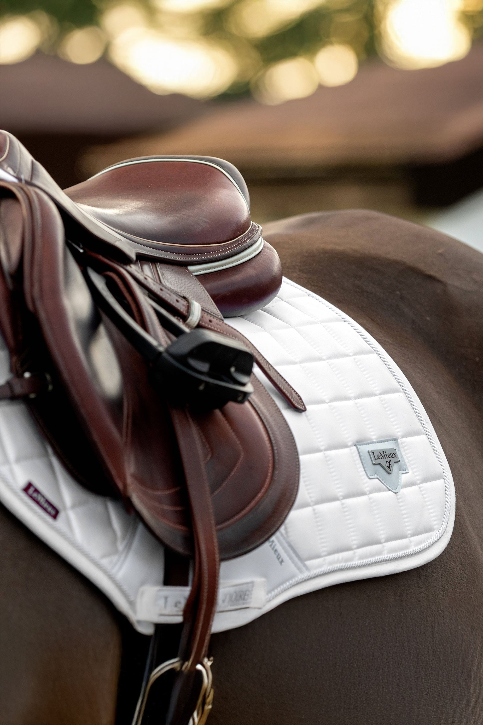 LeMieux Lemieux Loire Classic Close Contact Square Saddle Pad Saddle Pads