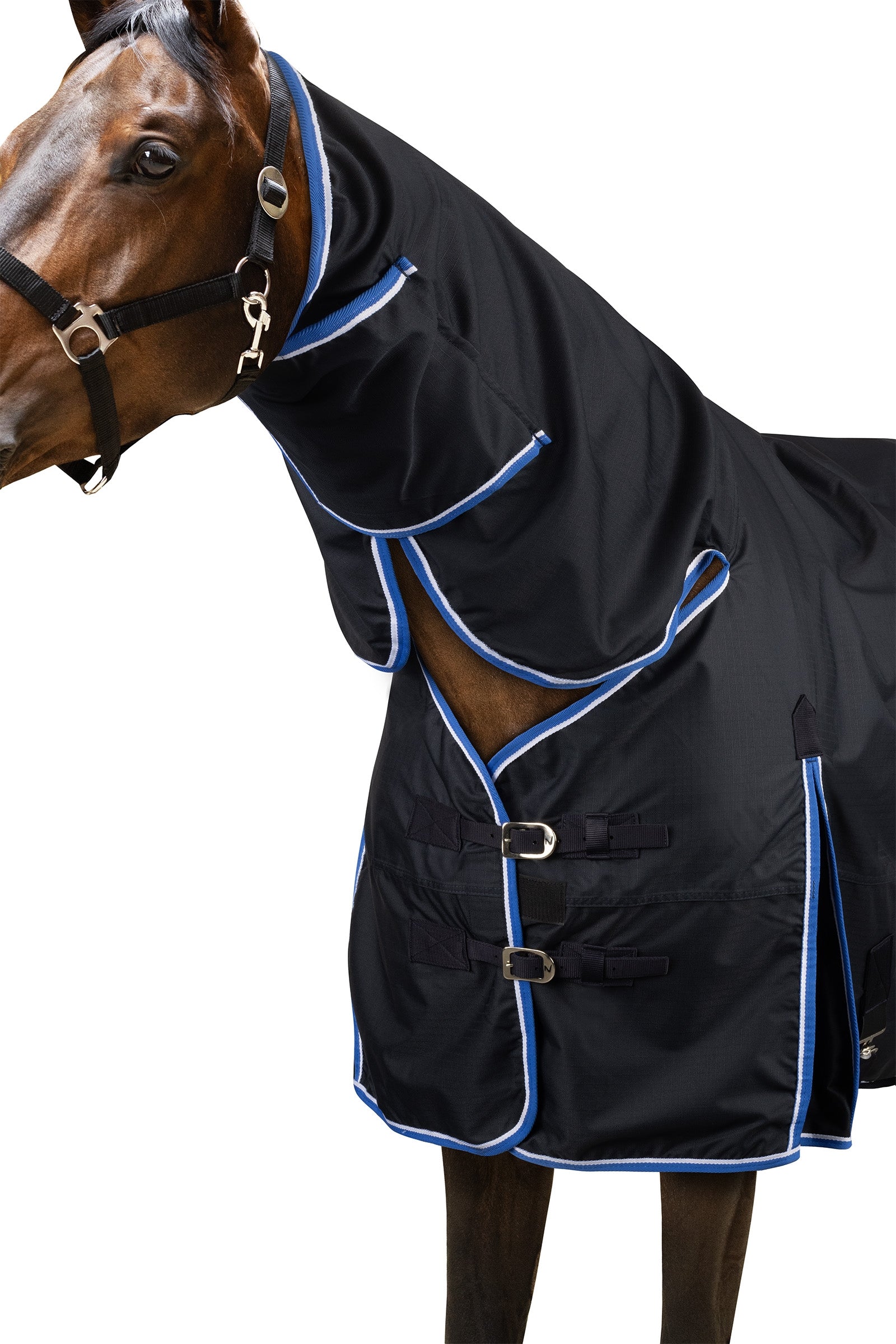 Horze Glasgow Lightweight Full Neck Turnout Rug, 0g Horse Rugs