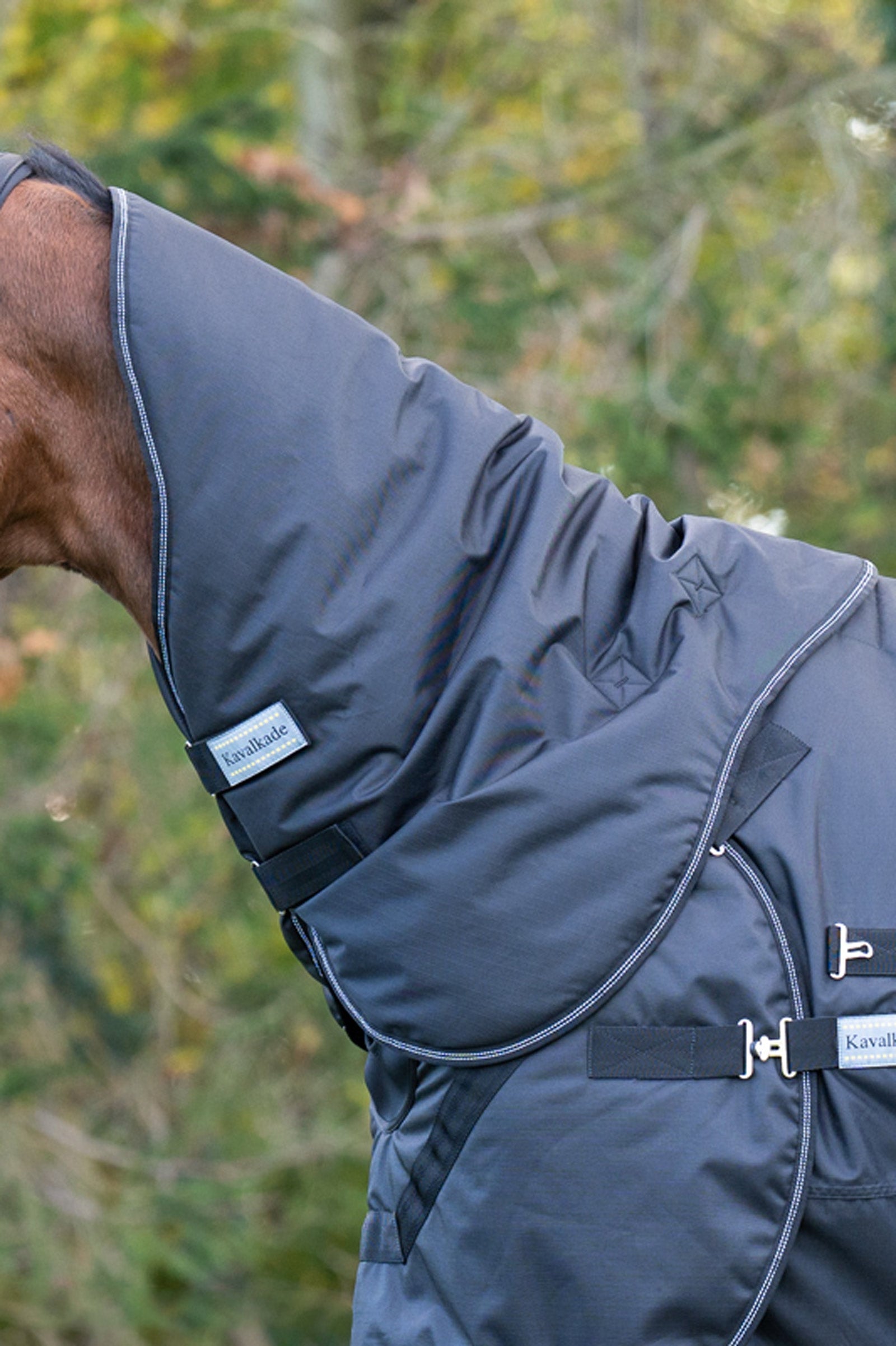 Kavalkade Halifax nyakdarab 2 az 1-ben kültéri takaróhoz és Walker-takaróhoz Lótakarók