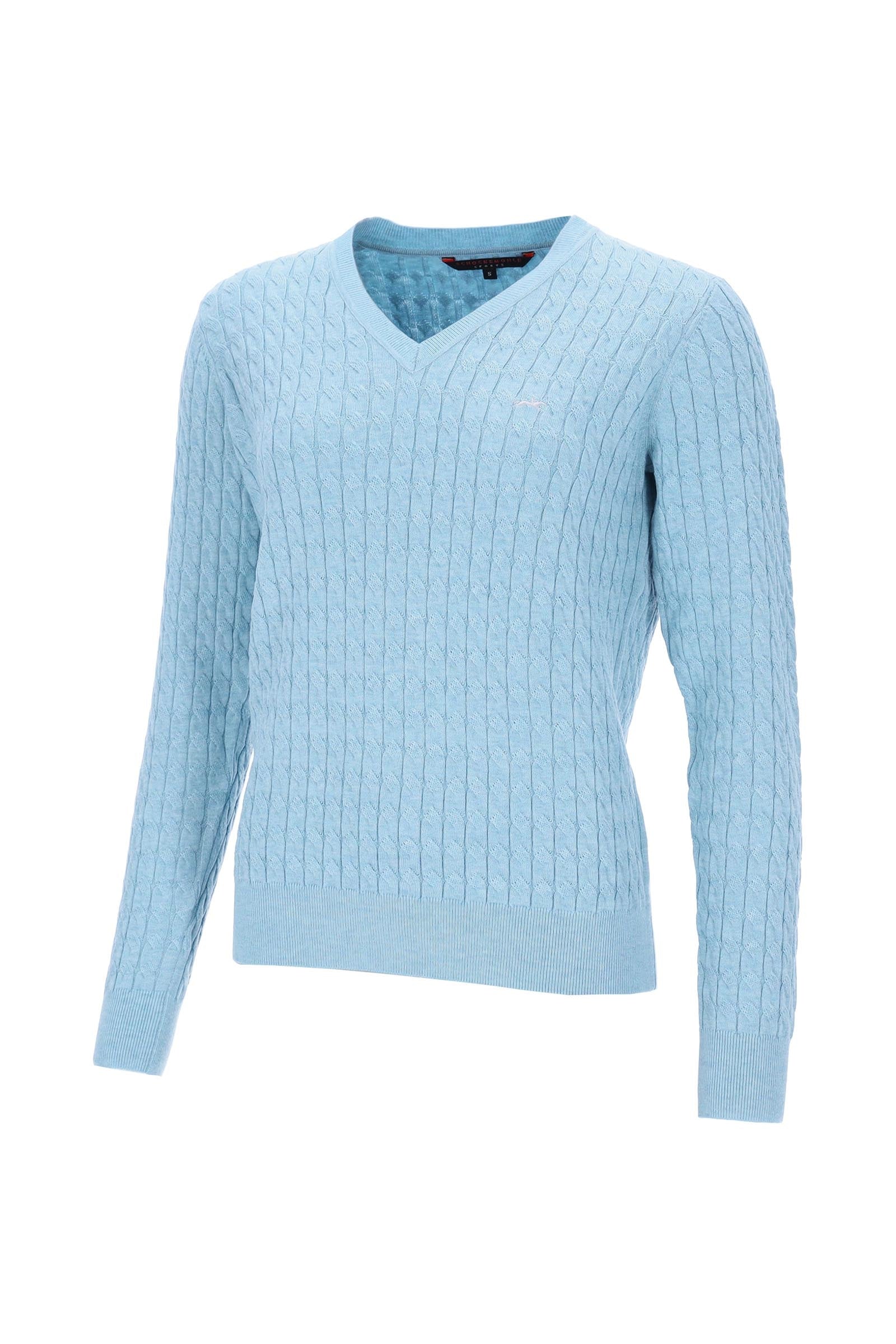 Schockemöhle Sports SPPam Style Women's Jumper with V-Neck Noi Ruházat