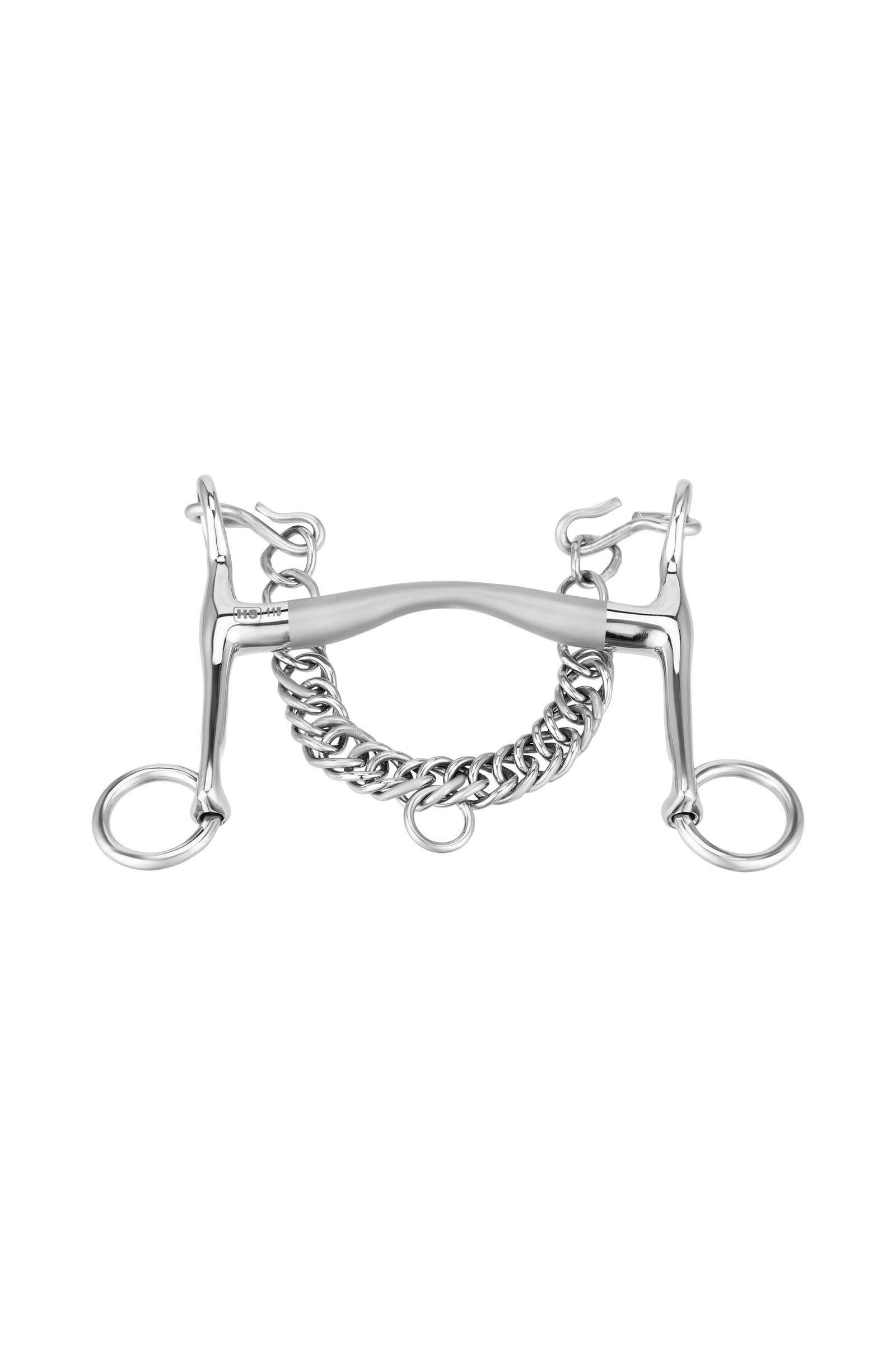 Sprenger Satinox kantárzabla, 14 mm, 5 cm szár, rozsdamentes acél Zablák