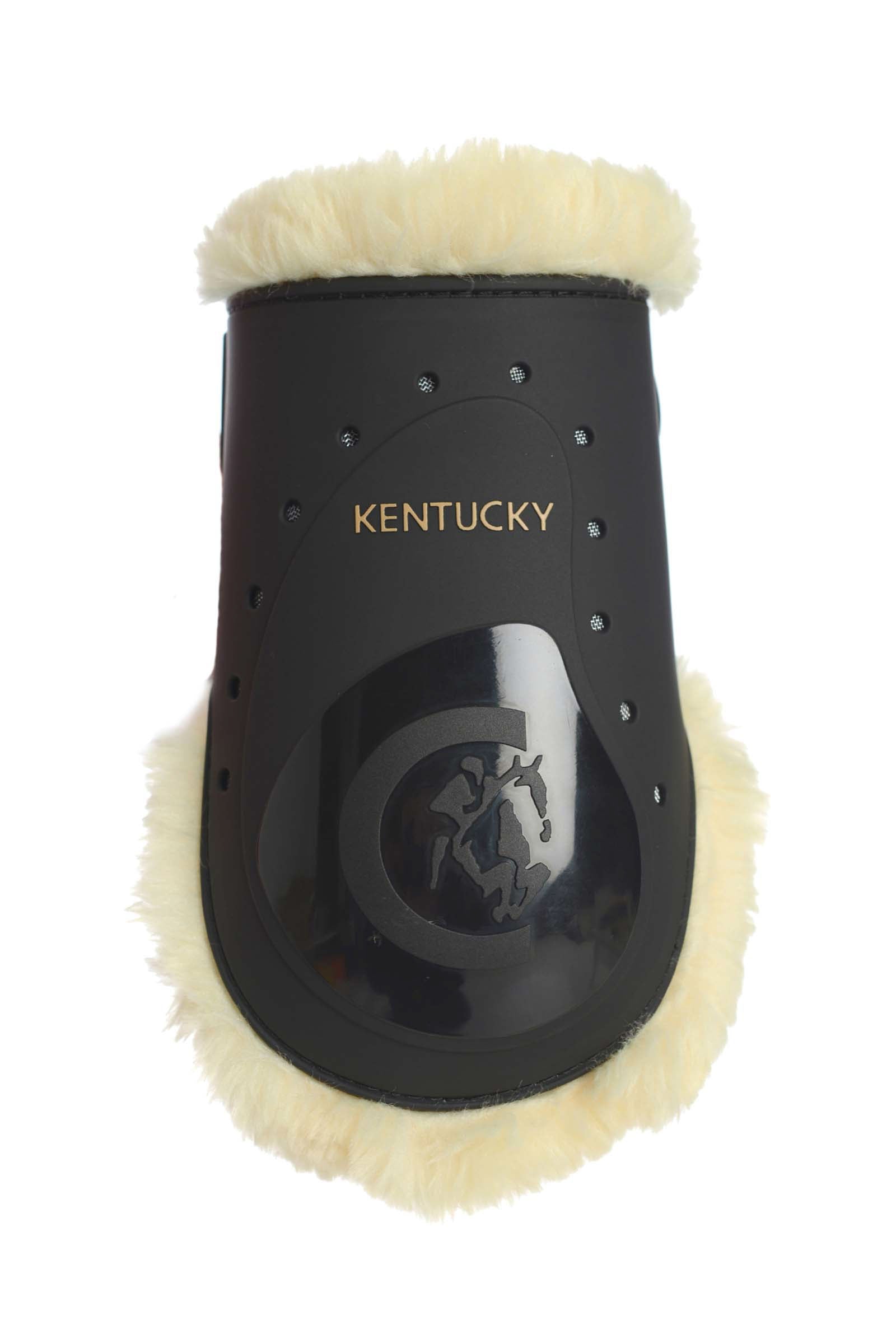 Kentucky Horsewear Sheepskin Fetlock boots elastic Leg Protection & Hoof Protection for Horses