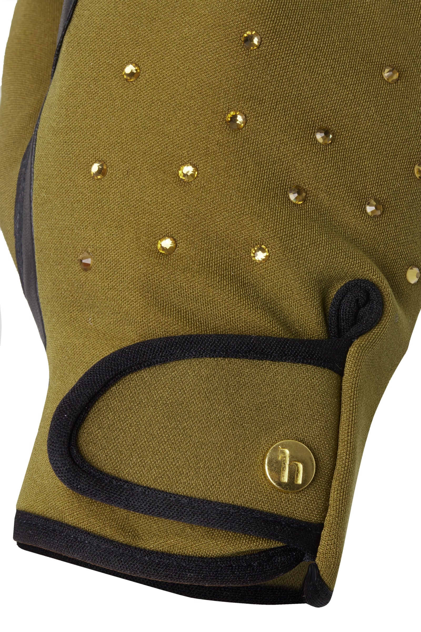 Horze Joana Winter Riding Gloves with Rhinestones Riding Gloves