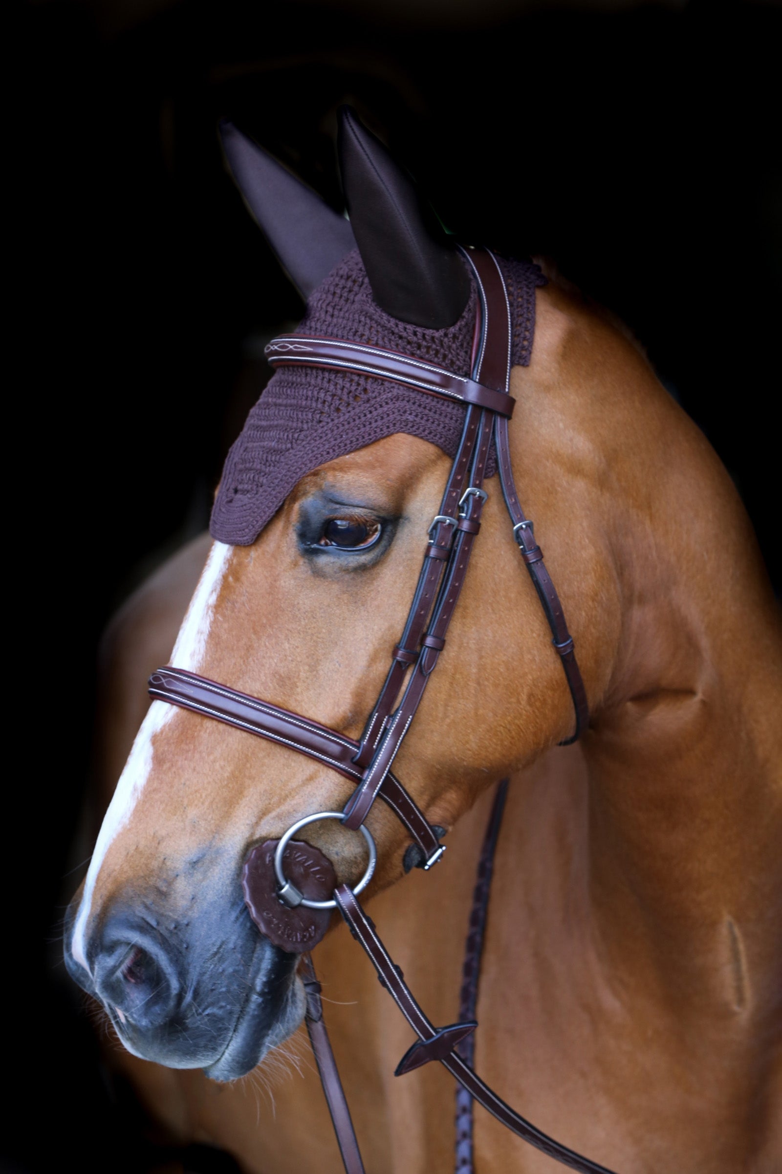 Kentucky Horsewear Fly Veil Wellington Soundless Nyeregalátétek