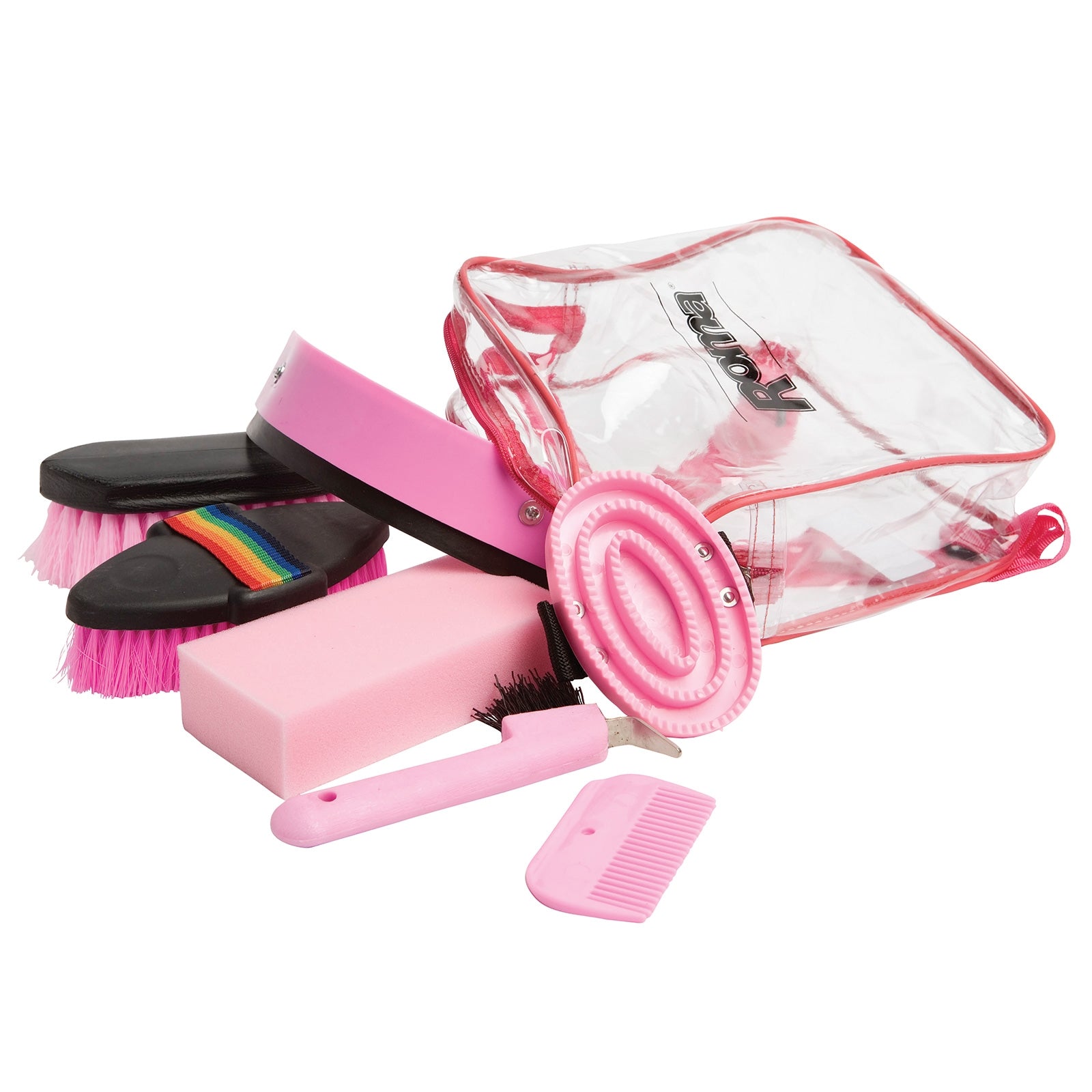 Roma Backpack 7 Piece Grooming Kit Horse Grooming Tools