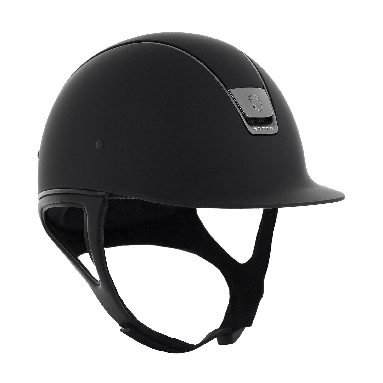 Samshield Shadowmatt + 5 Swarovski, normál (bélés nélkül) Biztonsági Felszerelés