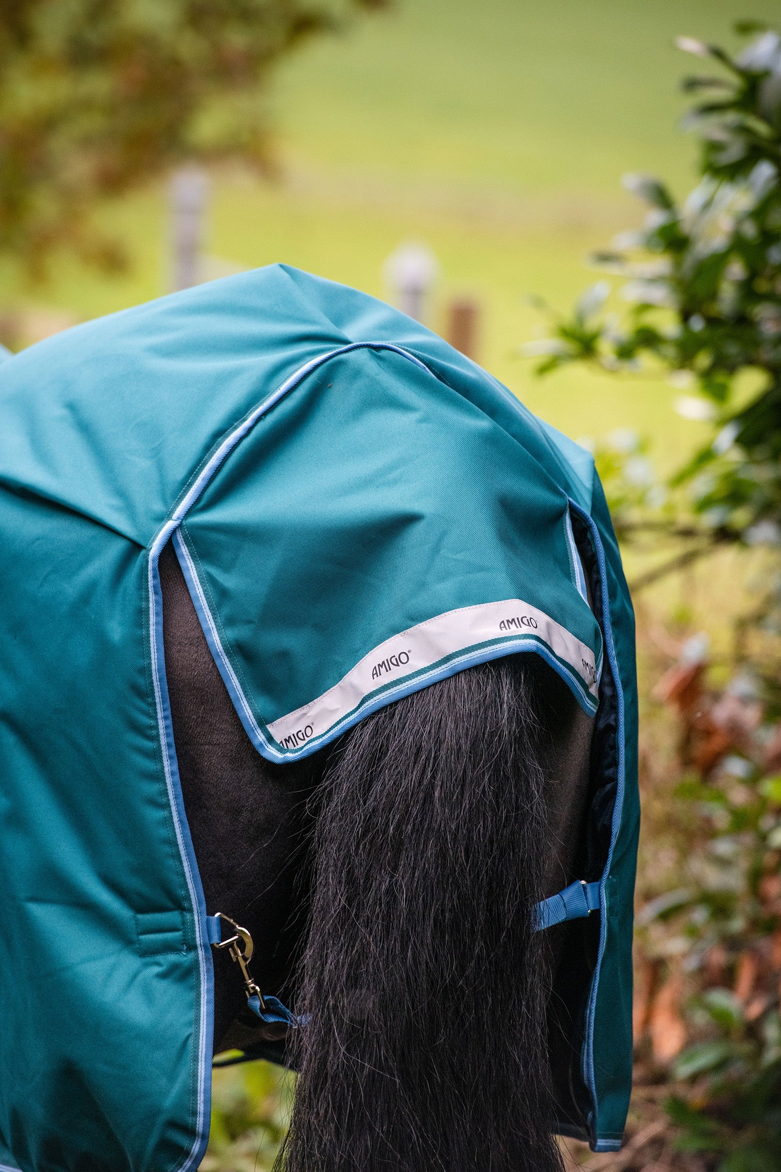 Horseware Amigo Bravo 12 Wug Turnout Rug With High Neck, 0g Horse Rugs