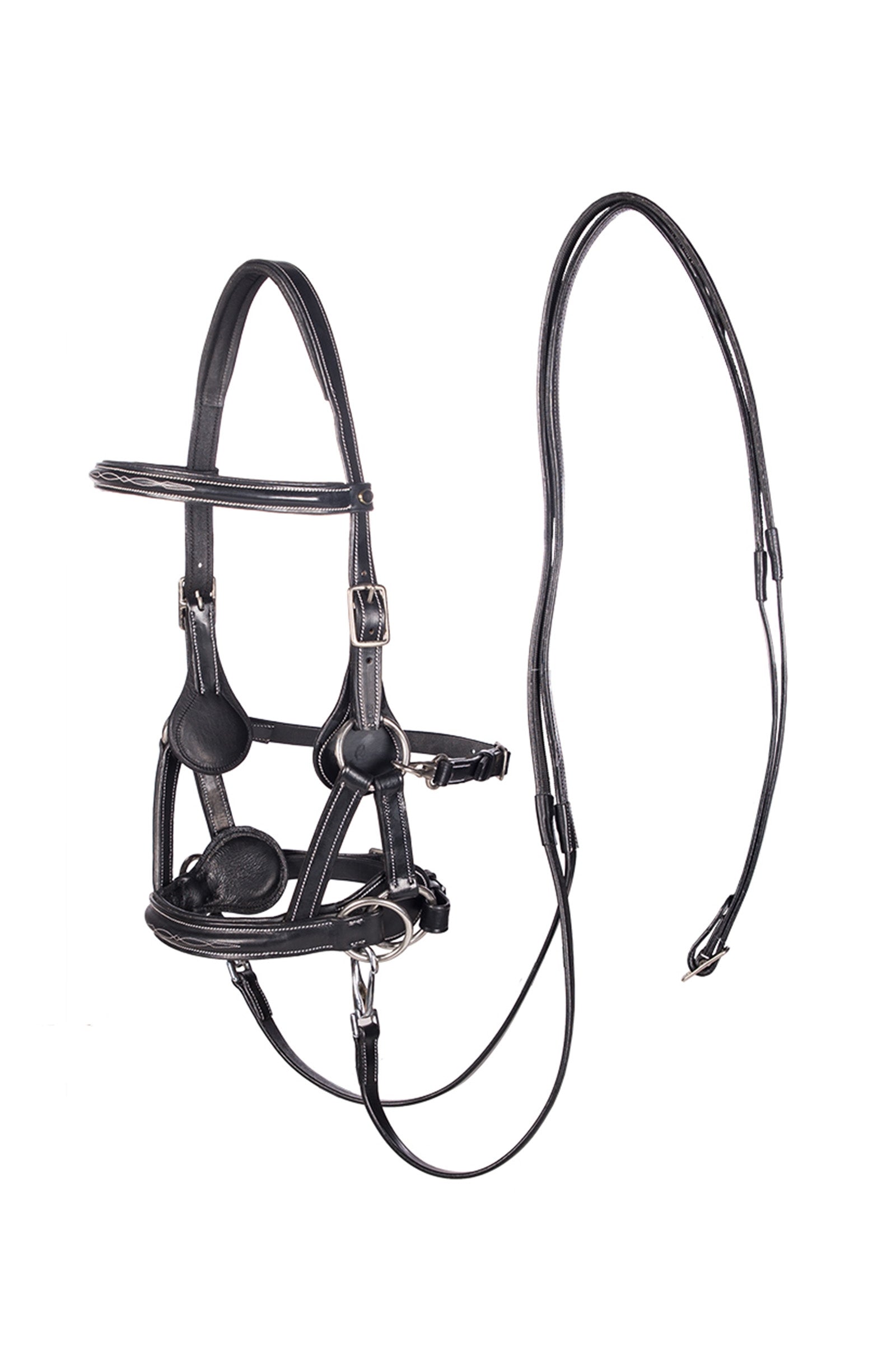 F.R.A. Freedom Riding Articles Flandy /side Pull (System 3) Angol bőr Kantárok & Szárak