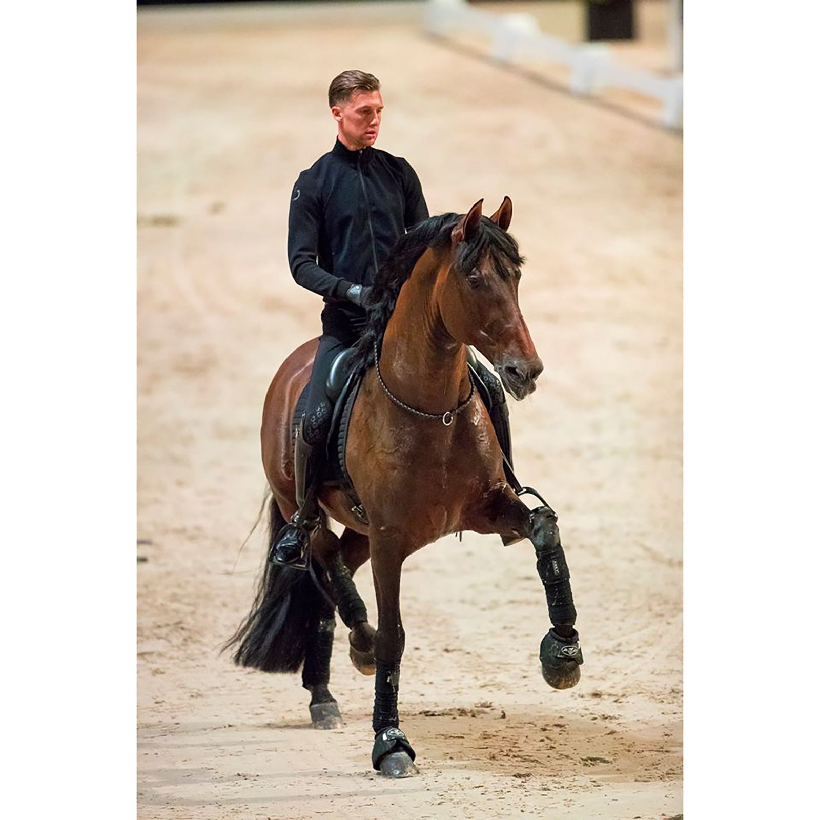 F.R.A. Freedom Riding Articles Kripton nyakú kötél (1. rendszer) szőtt bőr, 15 mm Kantárok & Szárak