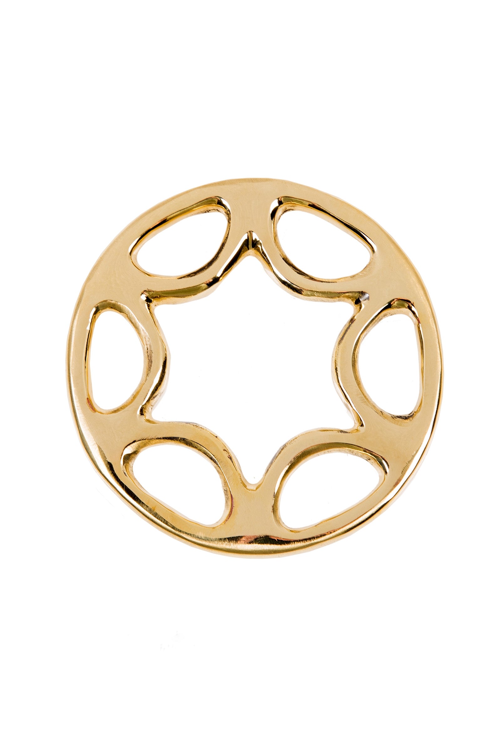 F.R.A. Freedom Riding Articles Star Set Hackamore Brass, 85mm Zablák