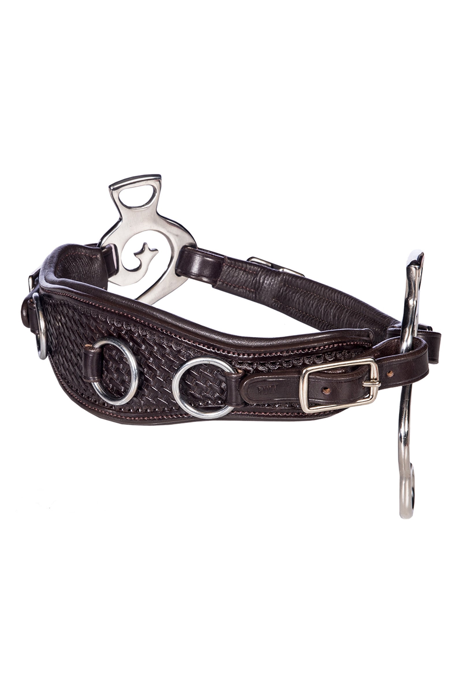 F.R.A. Freedom Riding Articles Fiore Cavemore Nosepart English Leather (Syst.2) w/ Scissors Bridles & Reins