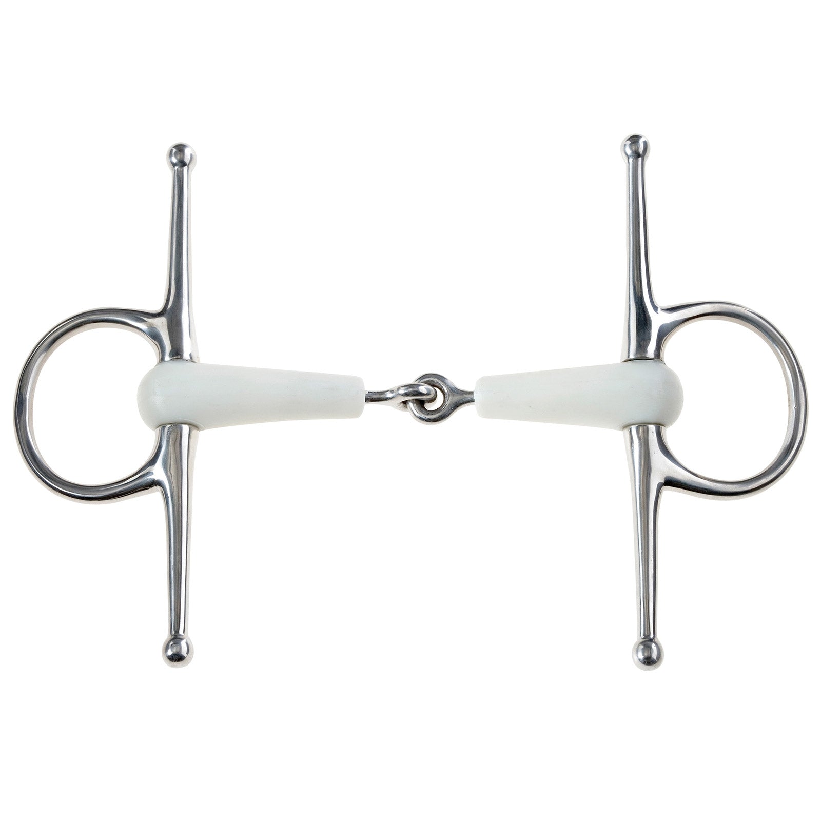 Korsteel Flexi Jointed Full Cheek Snaffle Bit Zablák