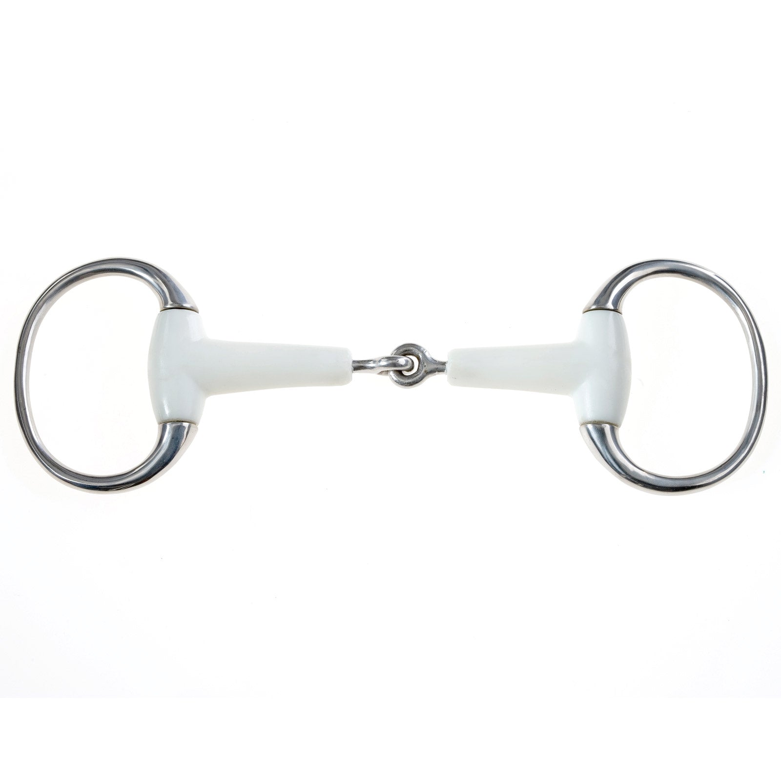 Korsteel Flexi Mouth Jointed Eggbutt Snaffle Bit Zablák