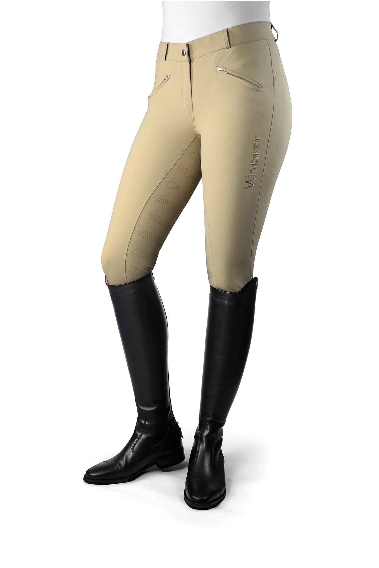 John Whitaker JW Ladies Miami Breeches with silcone for Women Womens Breeches
