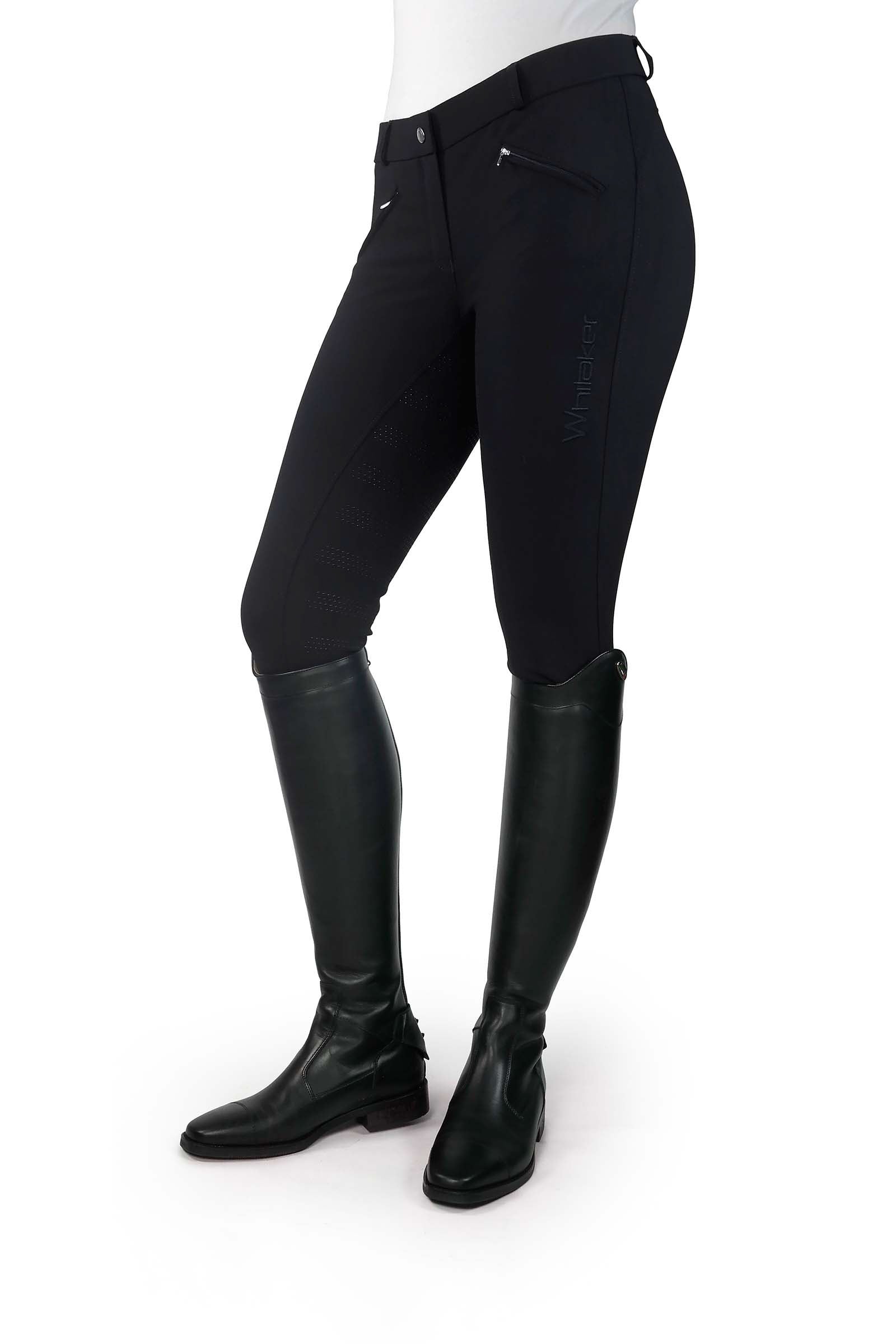 John Whitaker JW Ladies Miami Breeches with silcone for Women Womens Breeches
