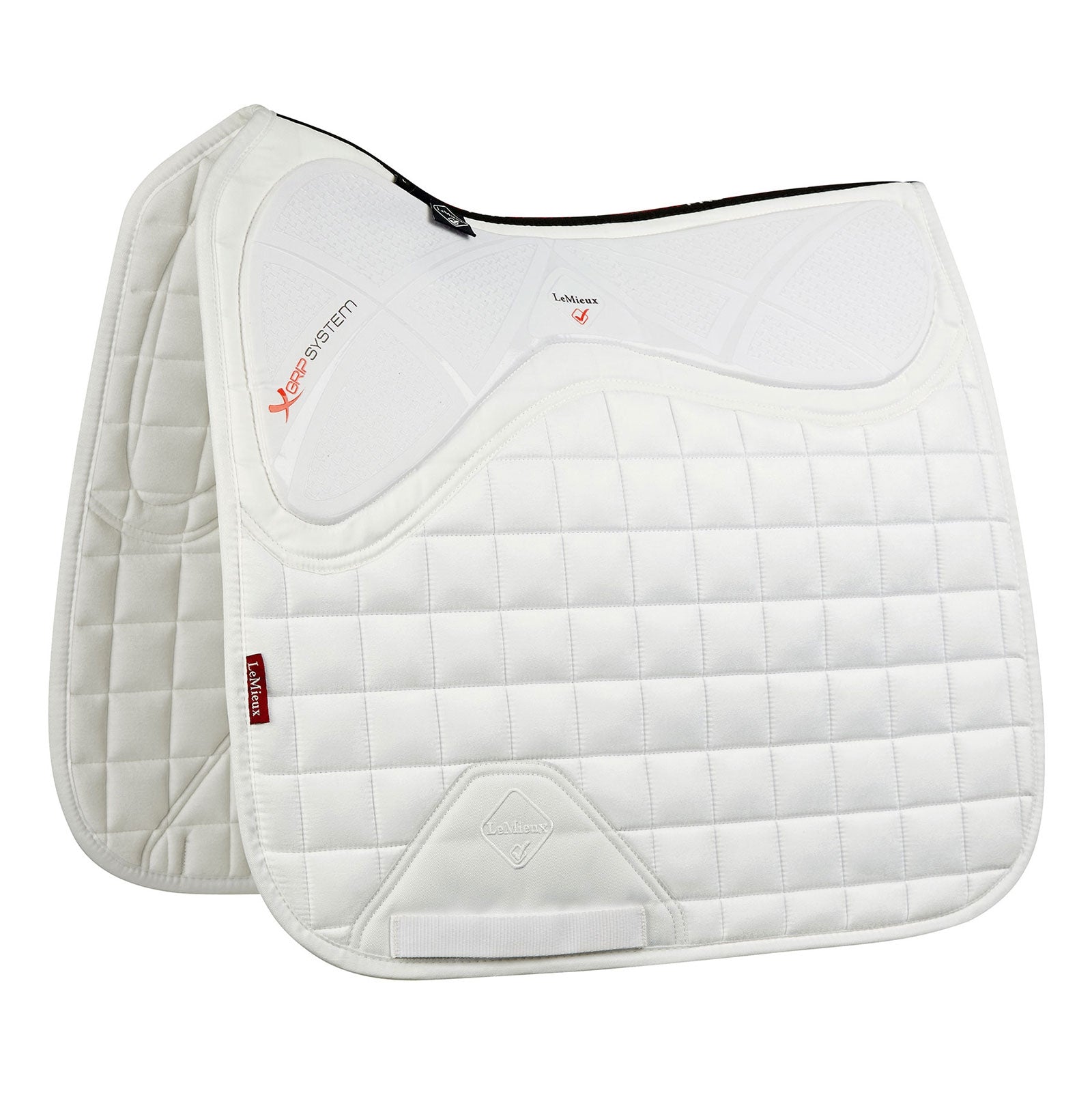 LeMieux X-Grip Silicone Square Díjlovas nyeregalátét Nyeregalátétek