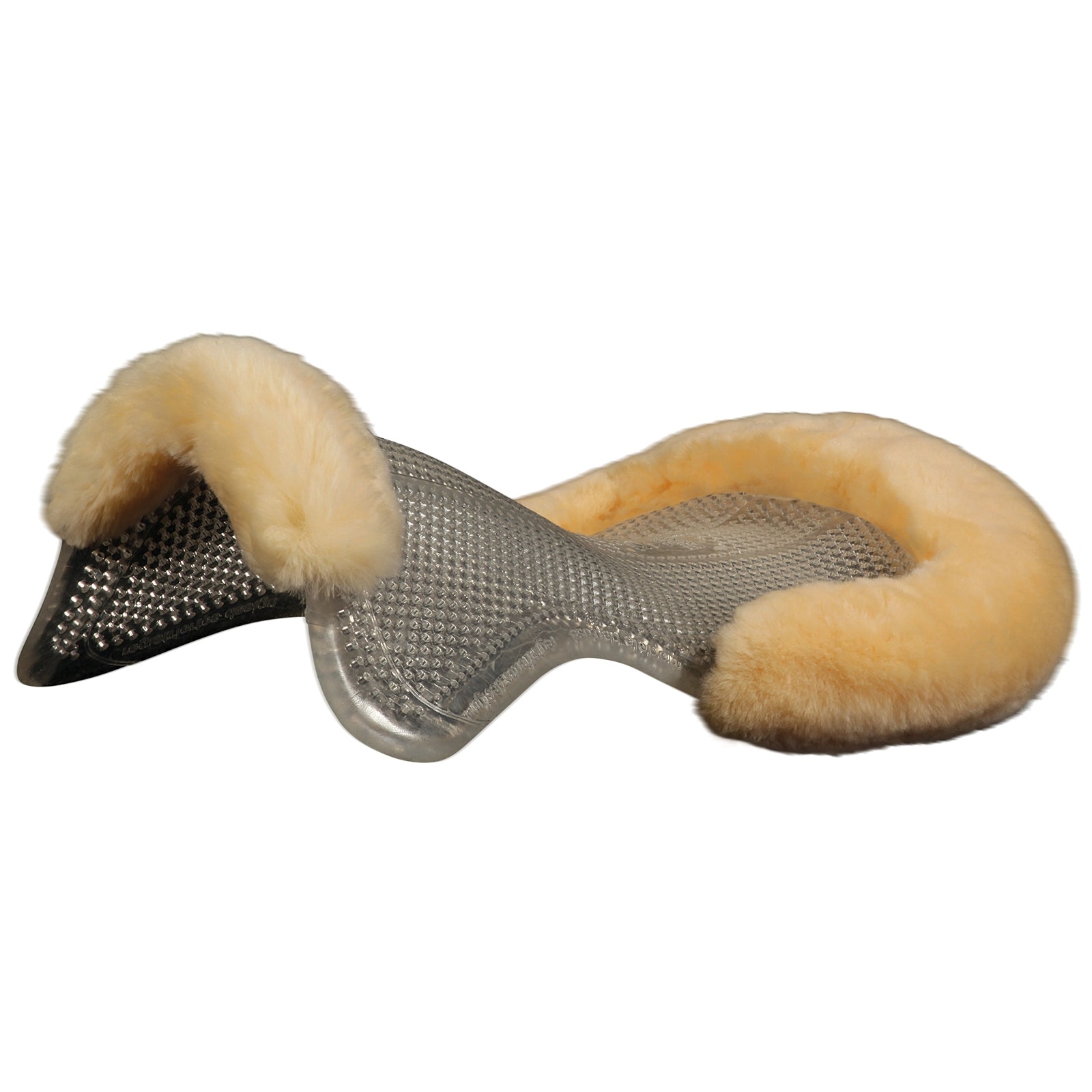 Acavallo Terápiás Gélpad Bárányszőrmével Nyeregalátétek