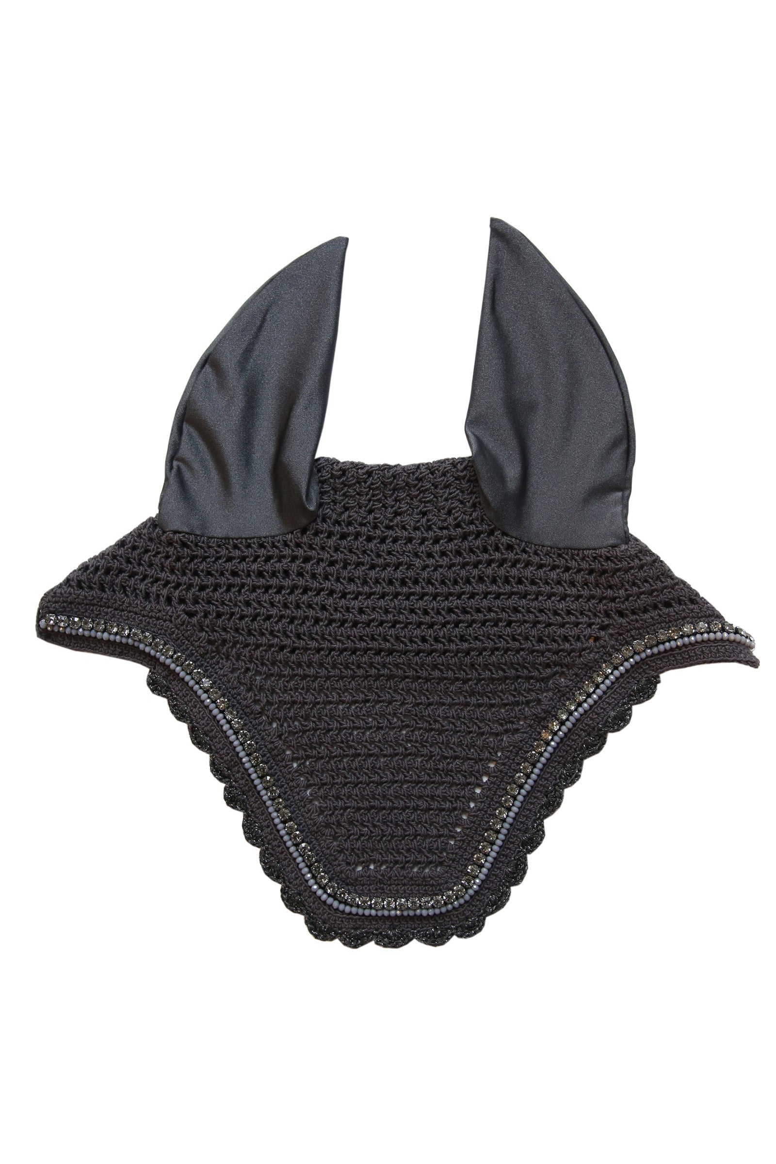 Kentucky Horsewear Fly Veil Wellington Stone & Pearl Nyeregalátétek